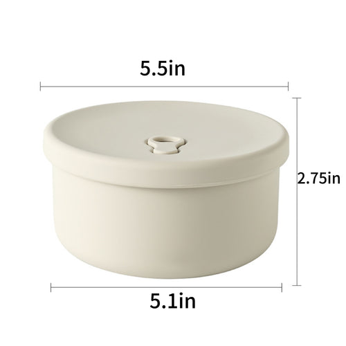 24 Oz Reusable Food-Grade Silicone Bento Box
