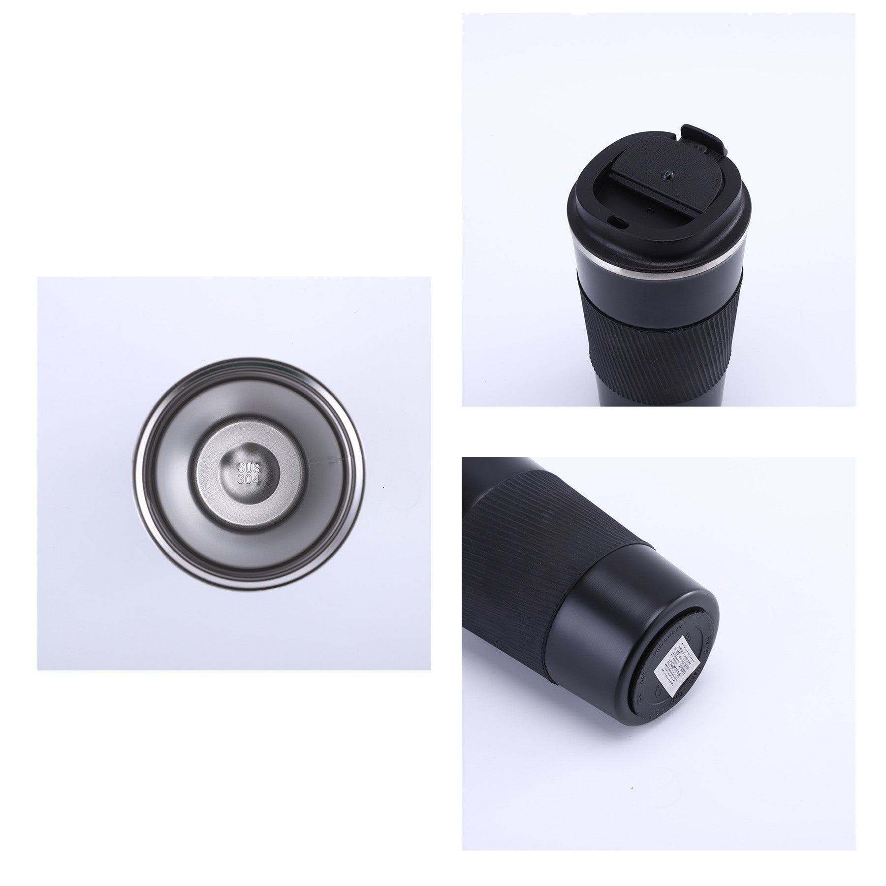 Car Travel Mug Stainless Steel Vacuum Insulated Coffee Cup
