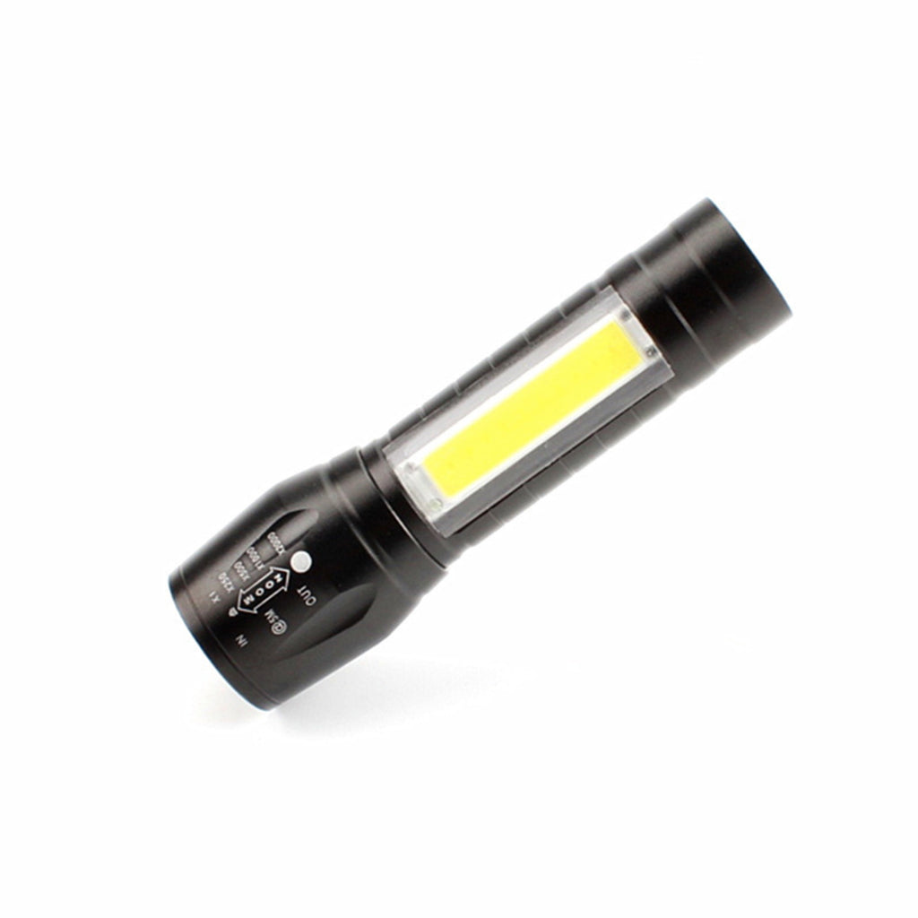 Cob Rechargeable Usb Flashlight