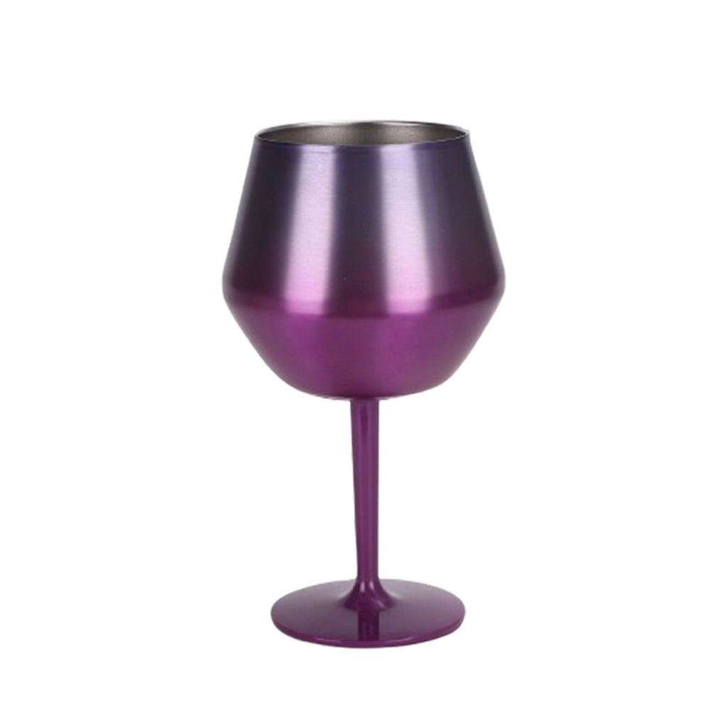 14Oz Stainless Steel Wine Glasses