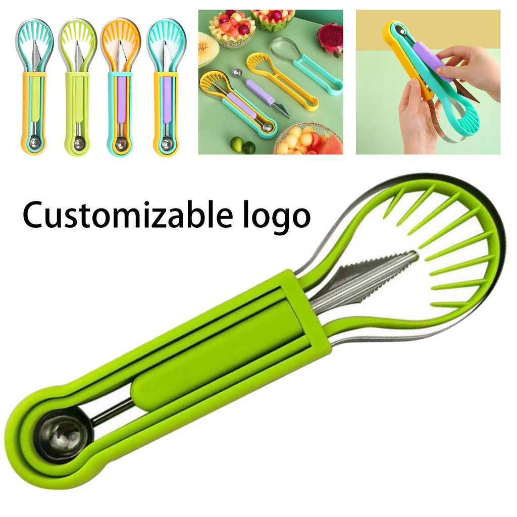 3-in-1 Fruit Melon Baller Scoop