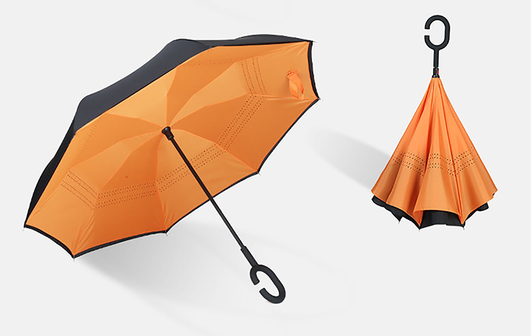 Double Layer Inverted Windproof Reverse Umbrella