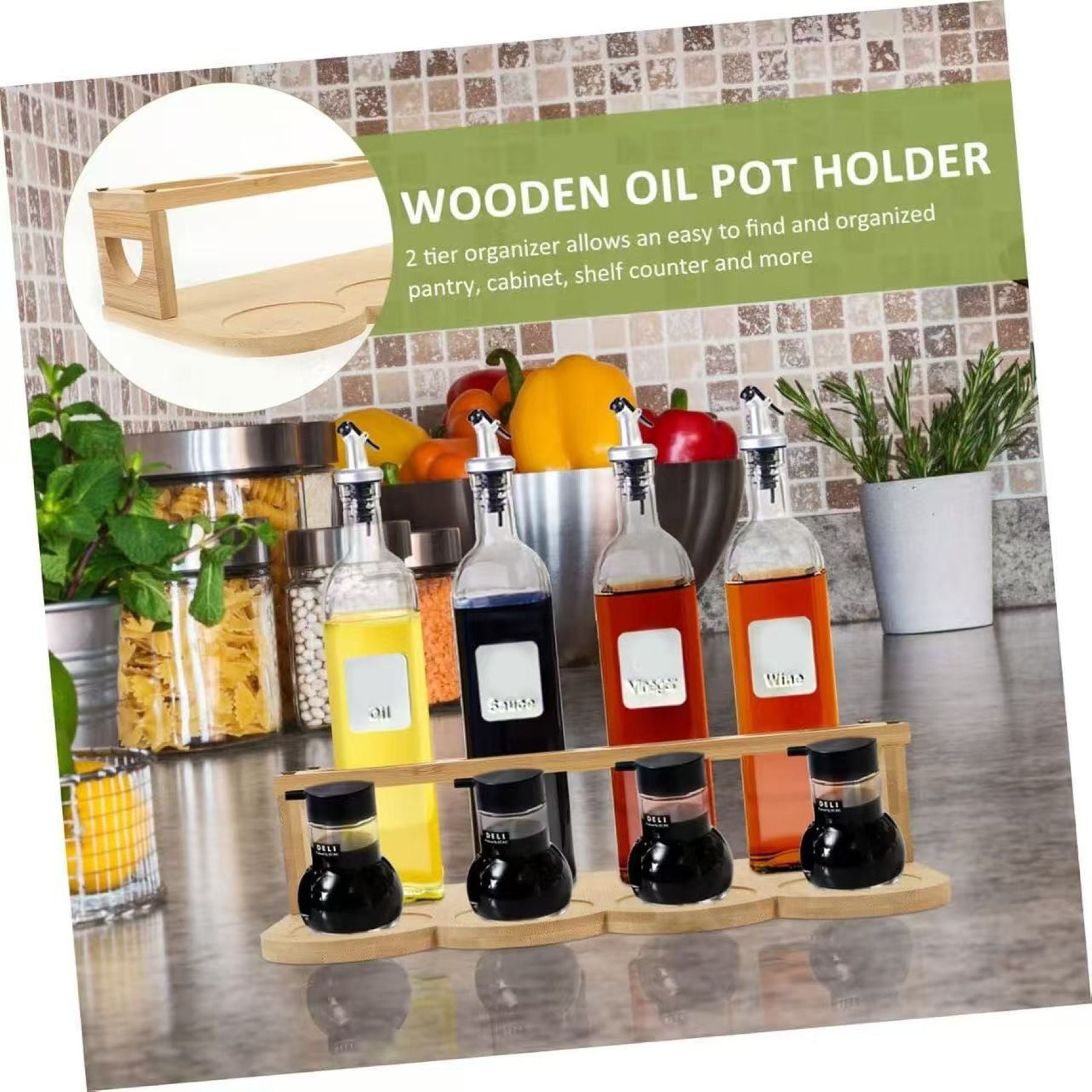 Household Seasoning Storage Rack