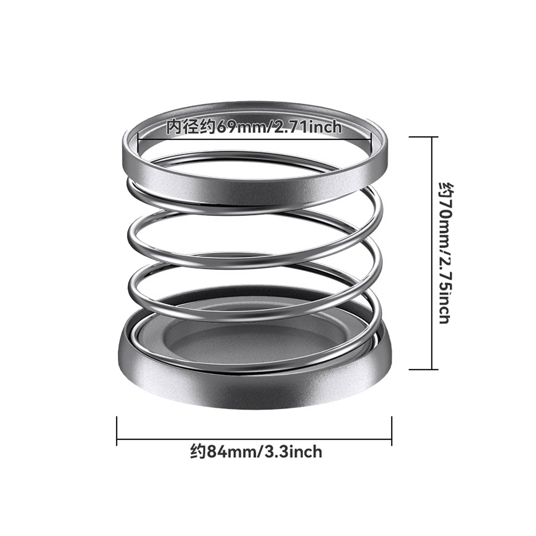 Stainless Steel Car Cup Holder