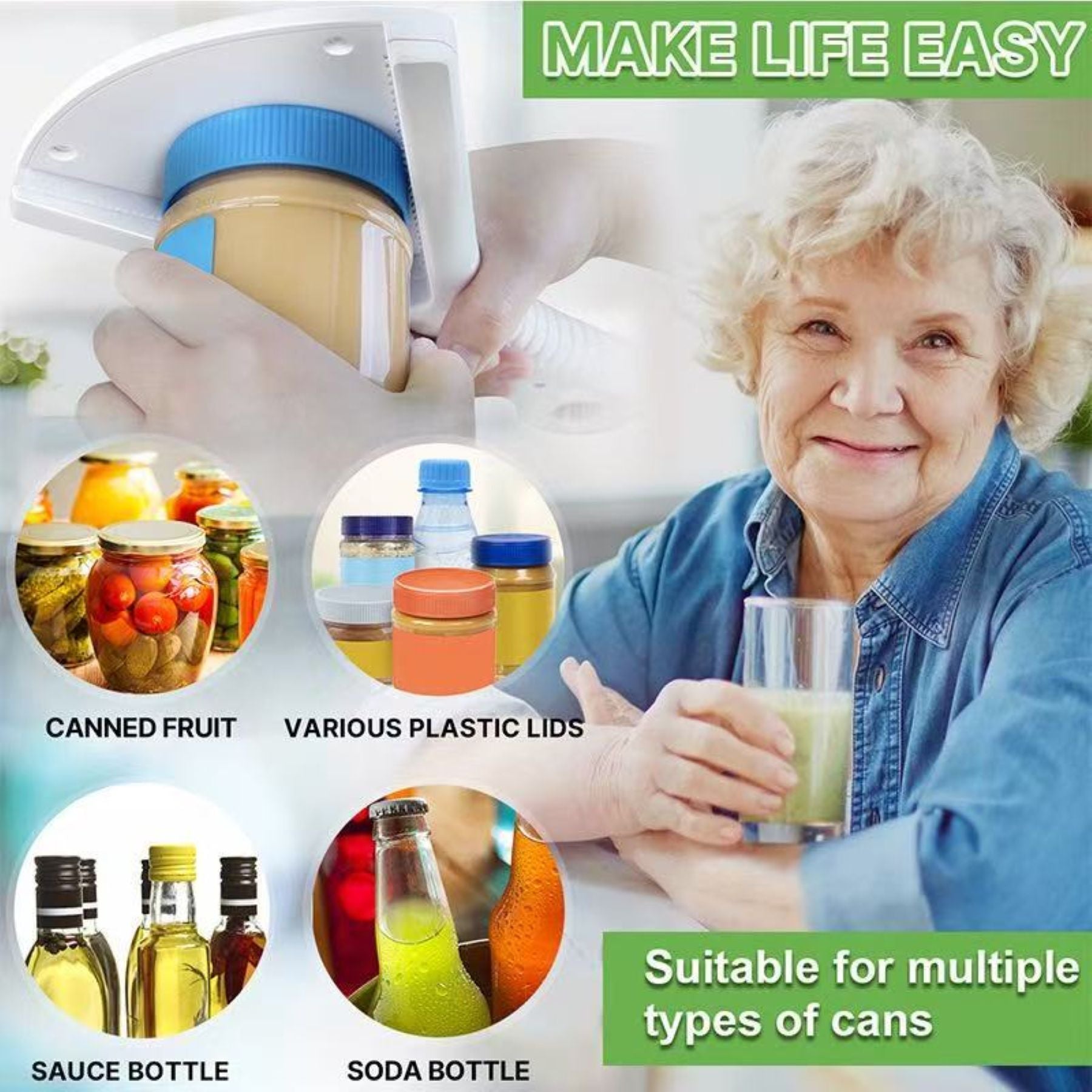 Multifunctional Can Opener