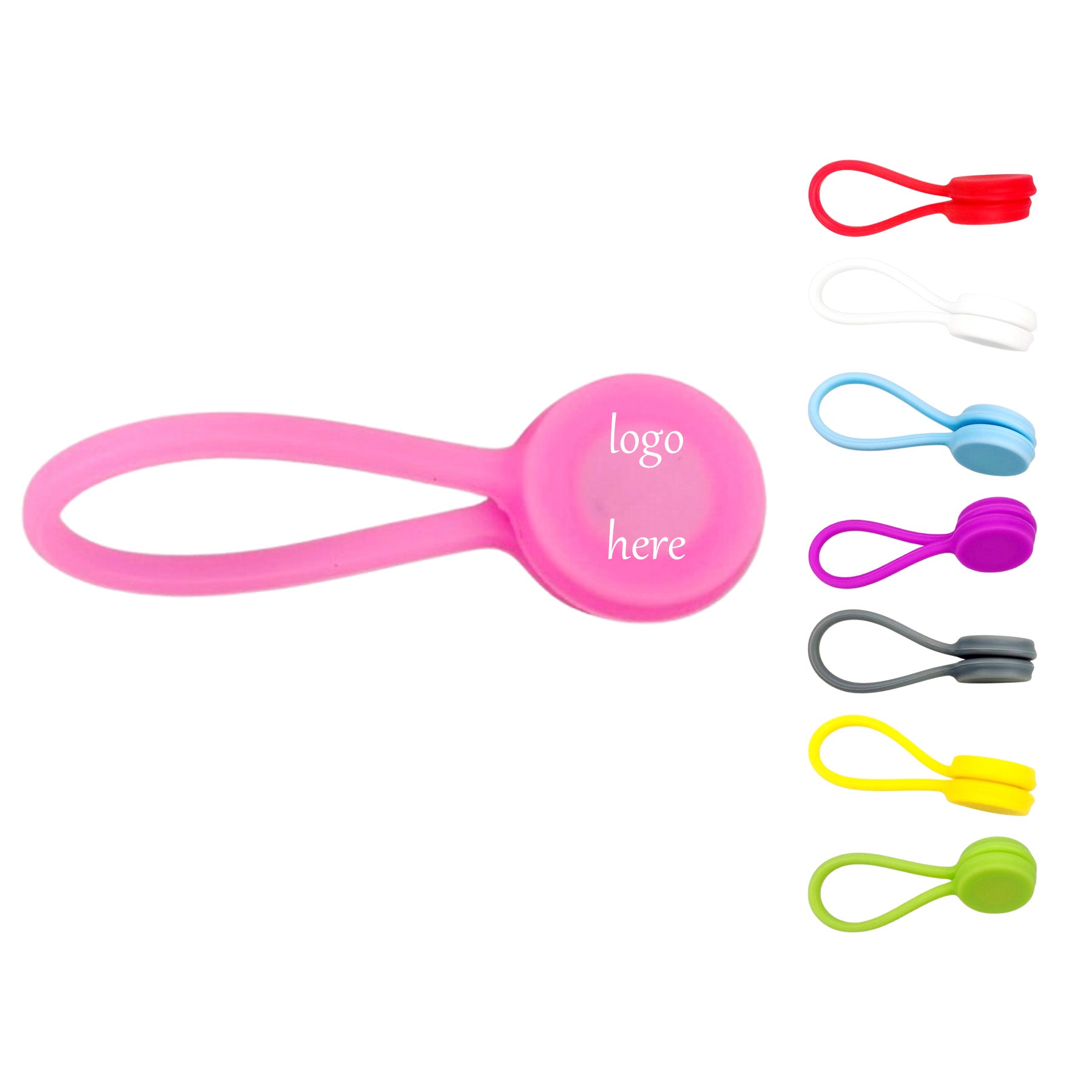 Silicone Pen Clip With Magnet