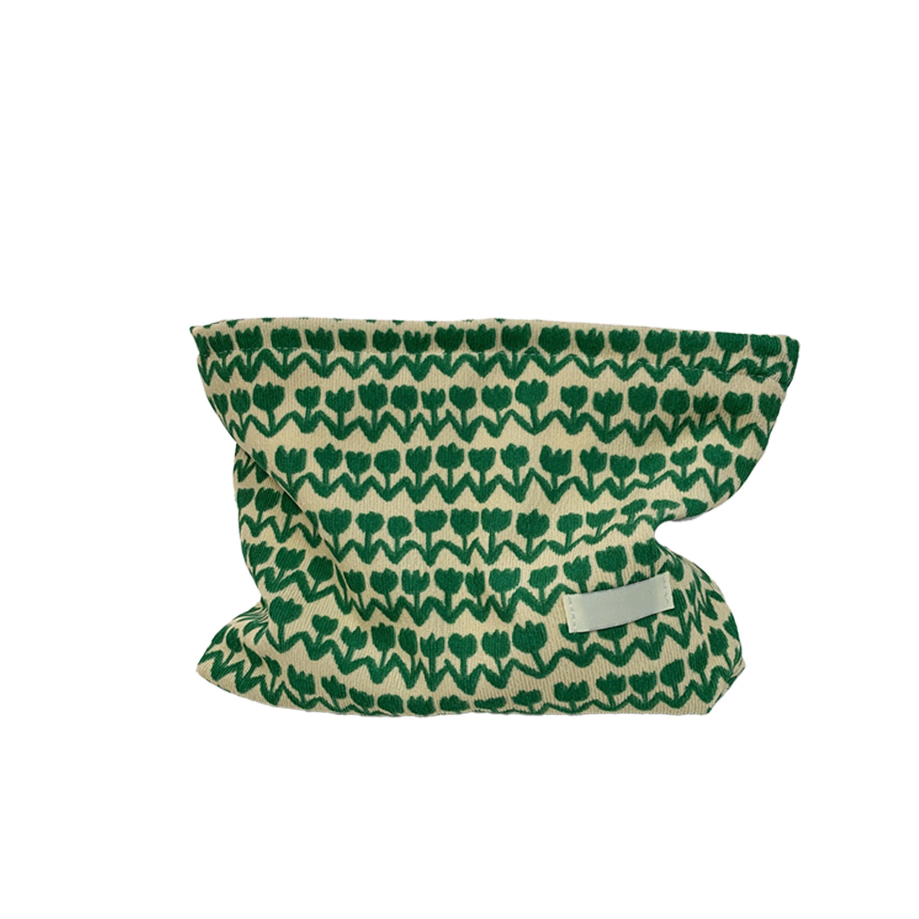 Cotton Canvas Cosmetic Pouch