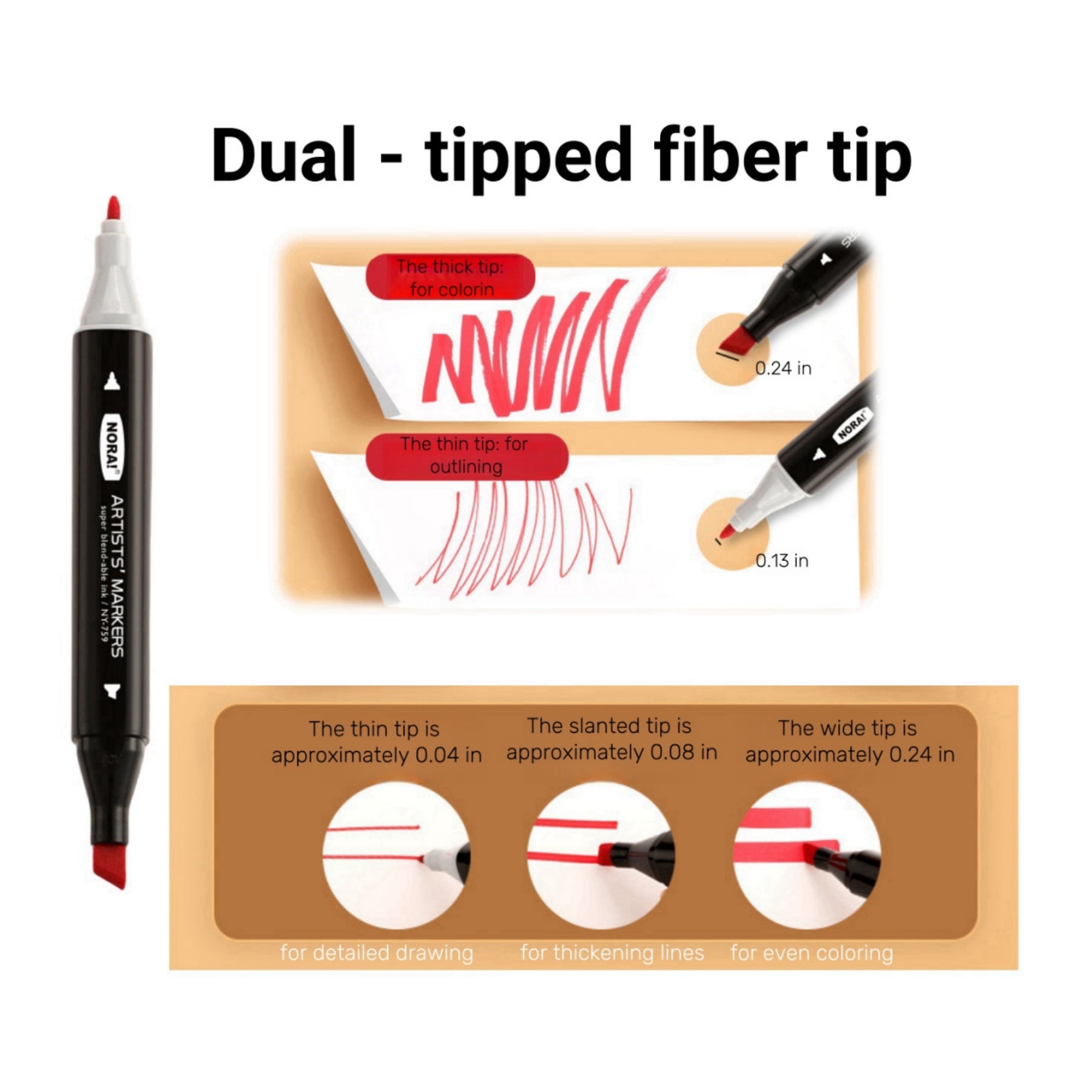 Oil - Based Marker Pen Painting Set