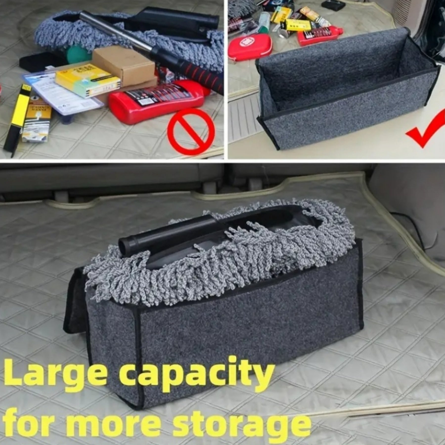 Foldable Car Trunk Storage Bag