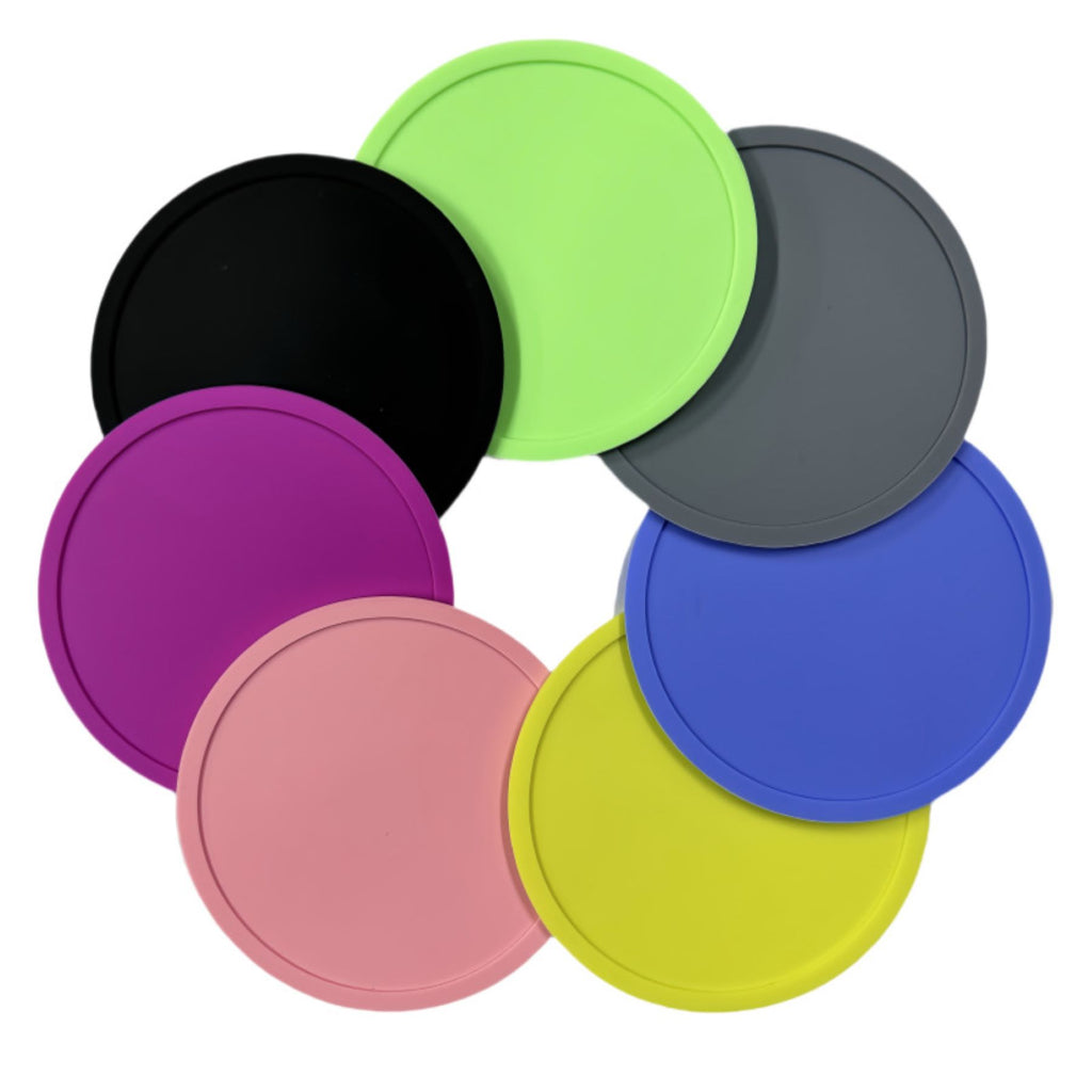 Round Soft Silicone Cup Mat
