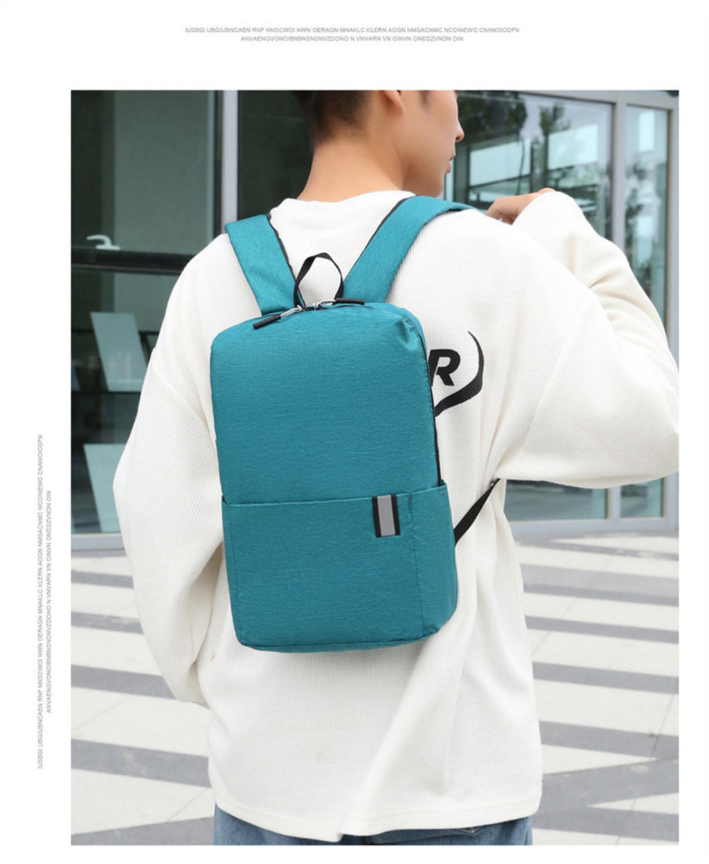Custome Schoolbag Light Waterproof Travel Backpack