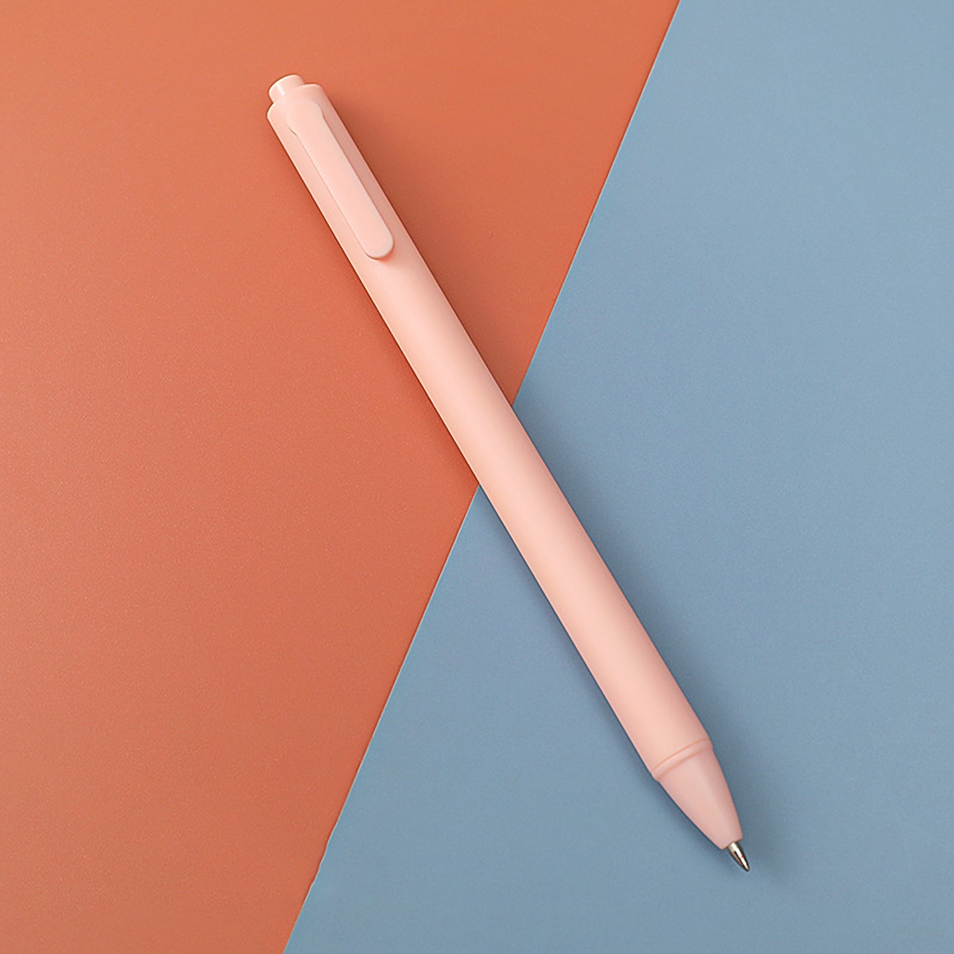 Simple Macaron Color Retractable Ballpoint Pens