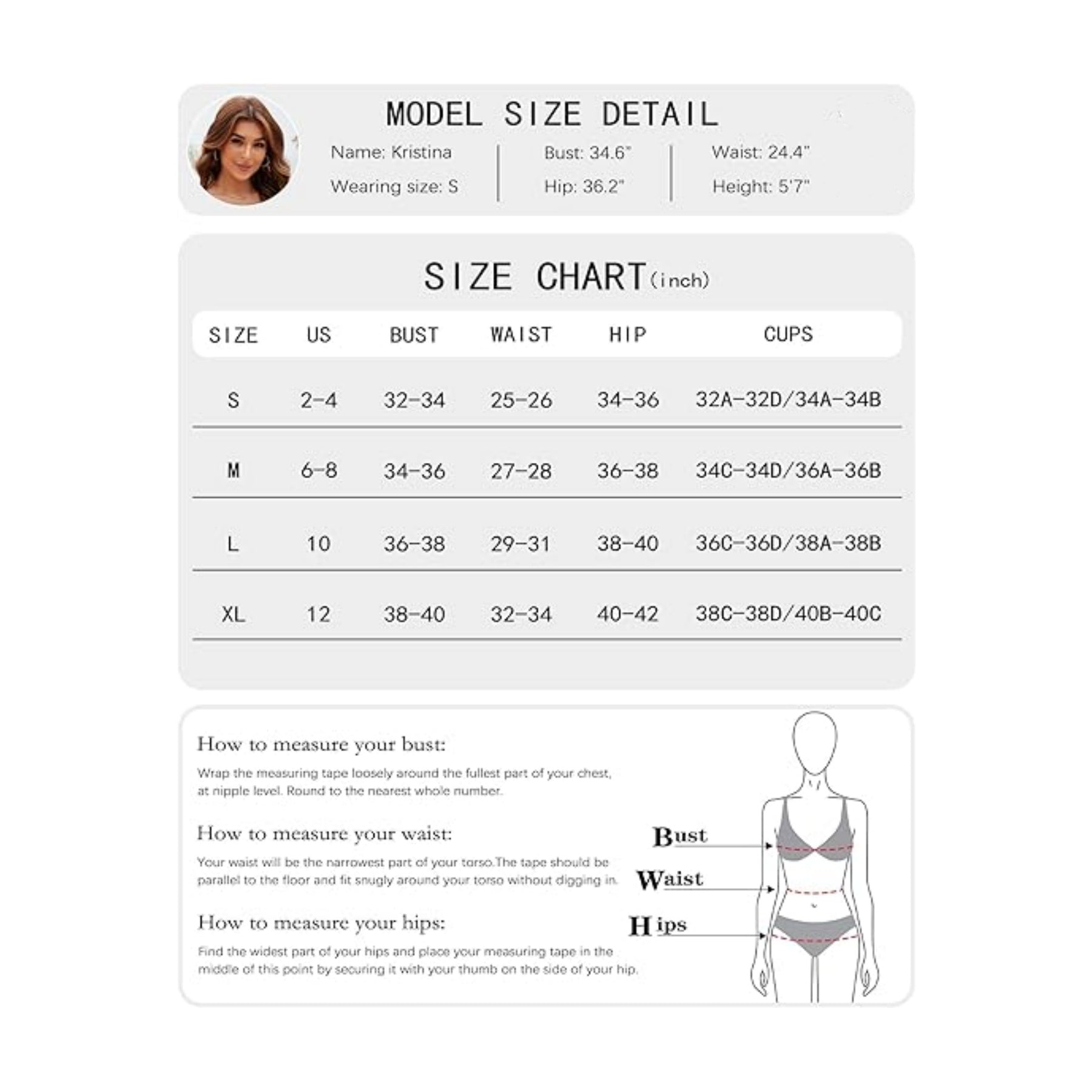 Women's Bikini Swimsuit Set