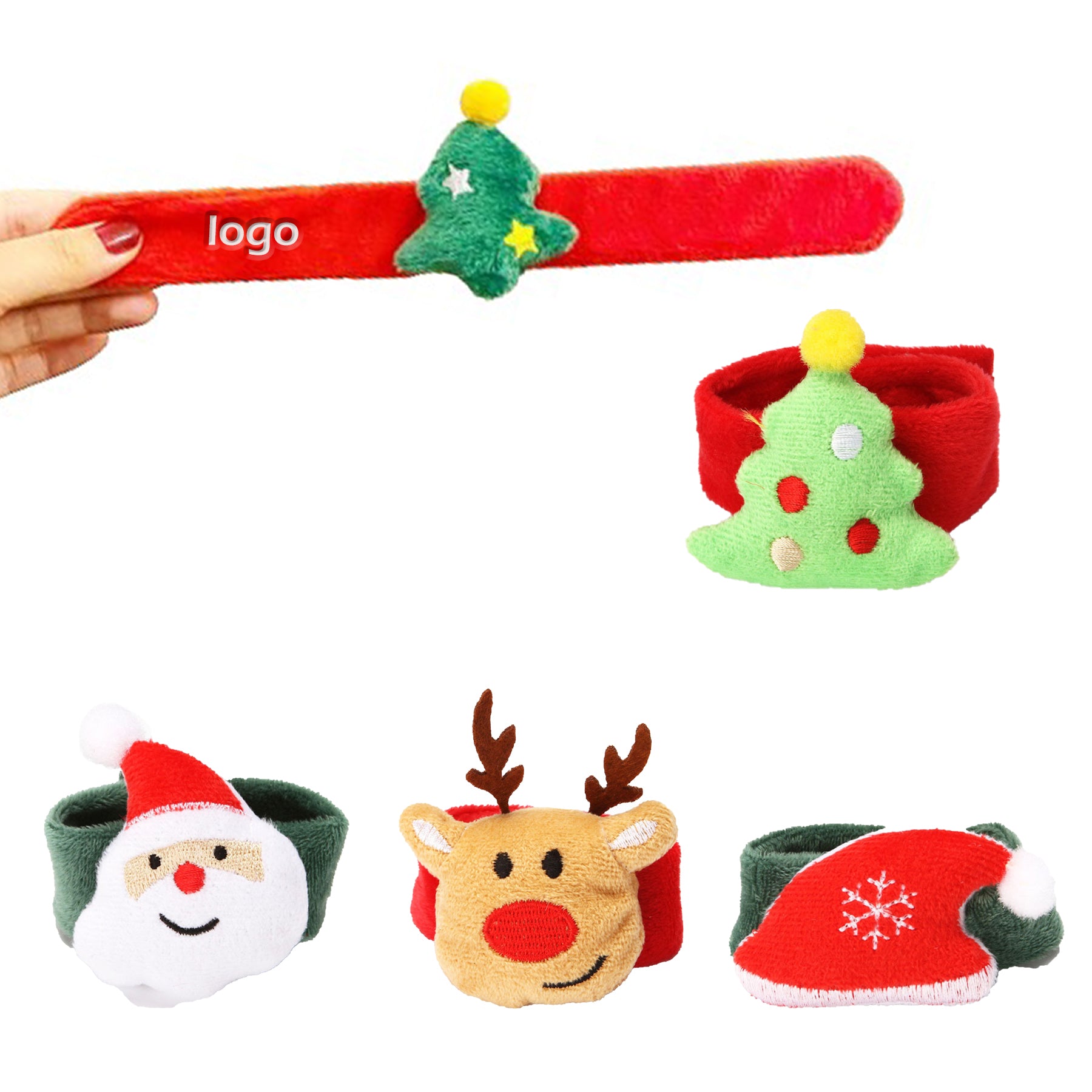 Christmas Pop Ring Decoration Bracelet
