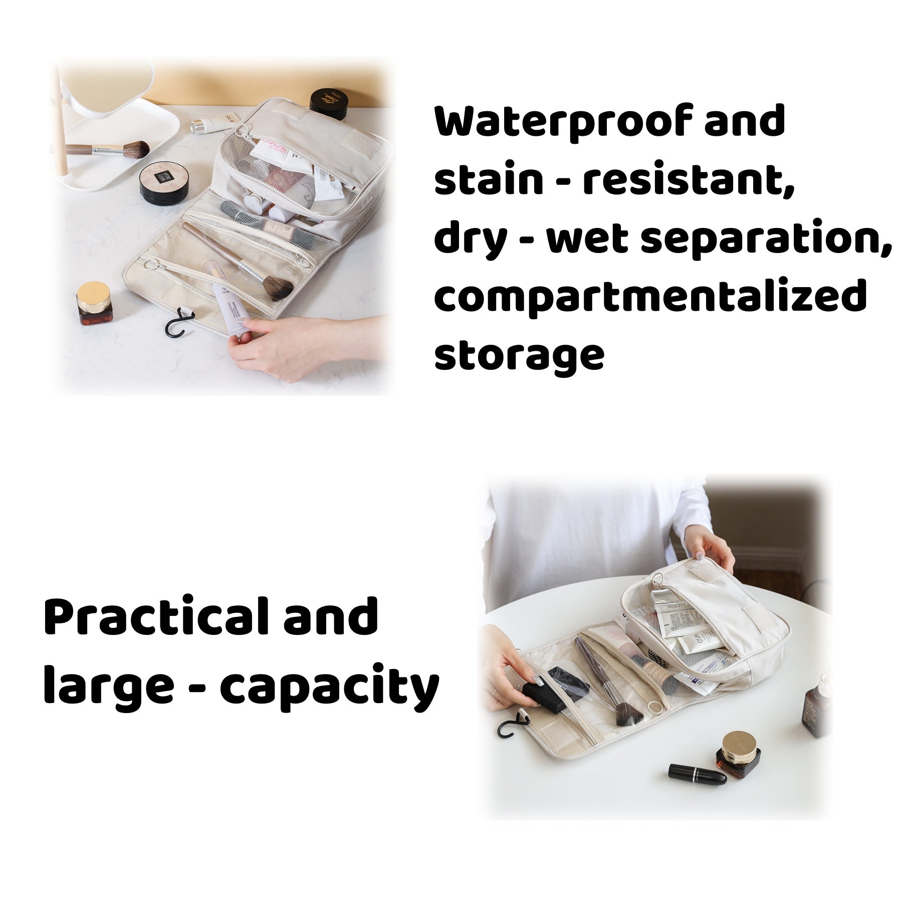 Large - capacity Waterproof Toiletry Bag