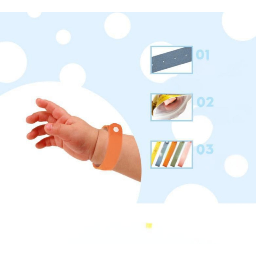 Mosquito-Repellent Fibre Bracelet