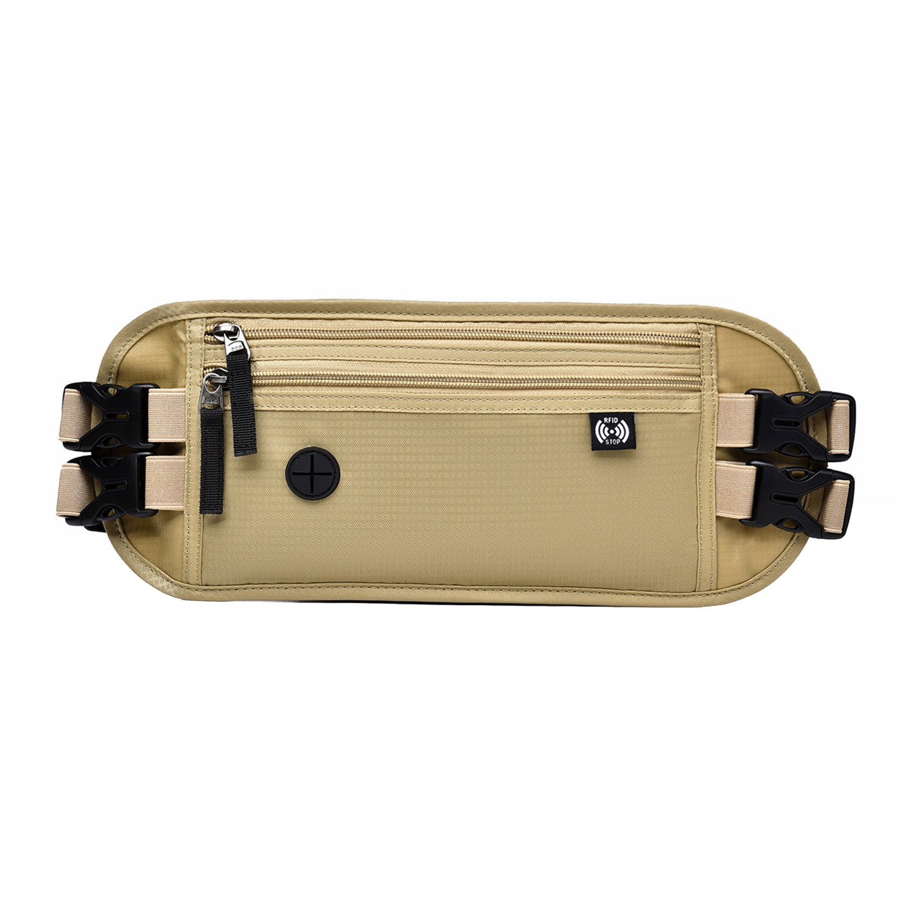 Rfid Blocking Money Belt Travel Pouch Waist Stash