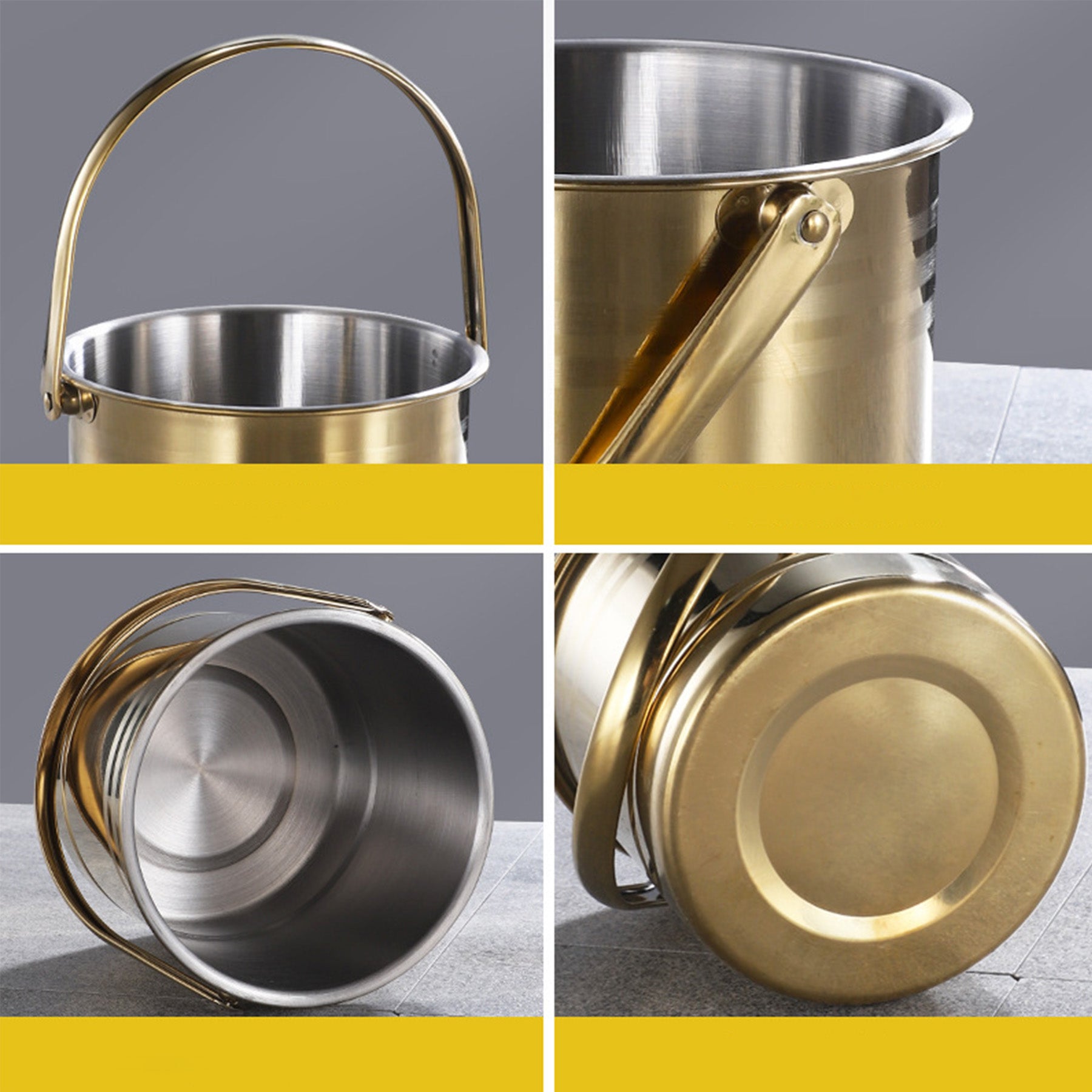 Stainless Steel Ice Bucket