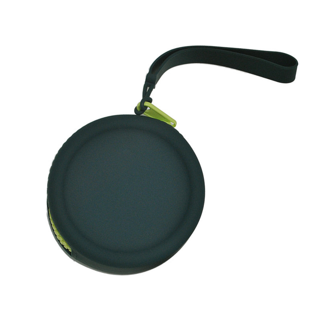 Zippered Round Silicone Pocket Coin Pouch