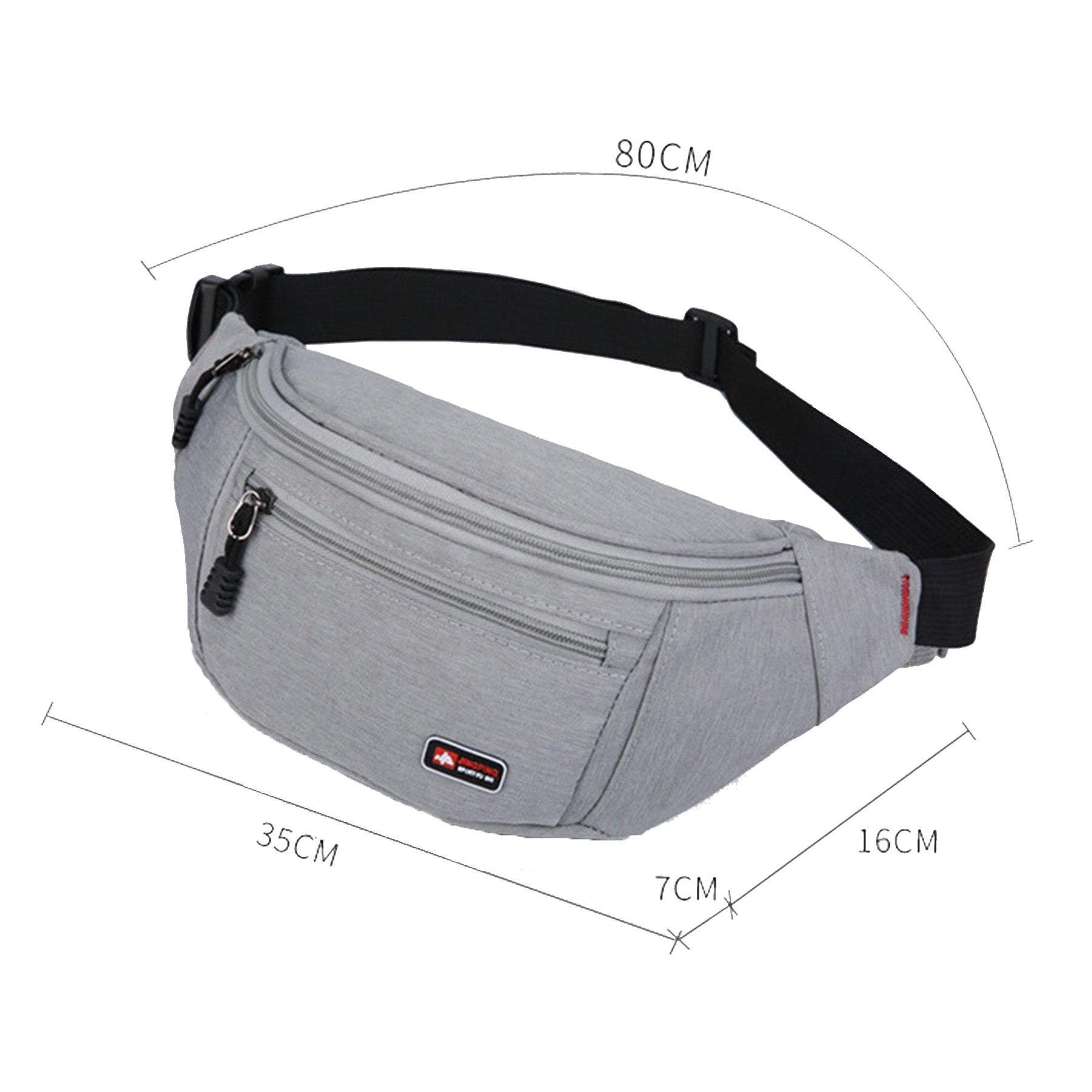 Stylish Outdoor Fanny Pack Large Capacity Crossbody Bag