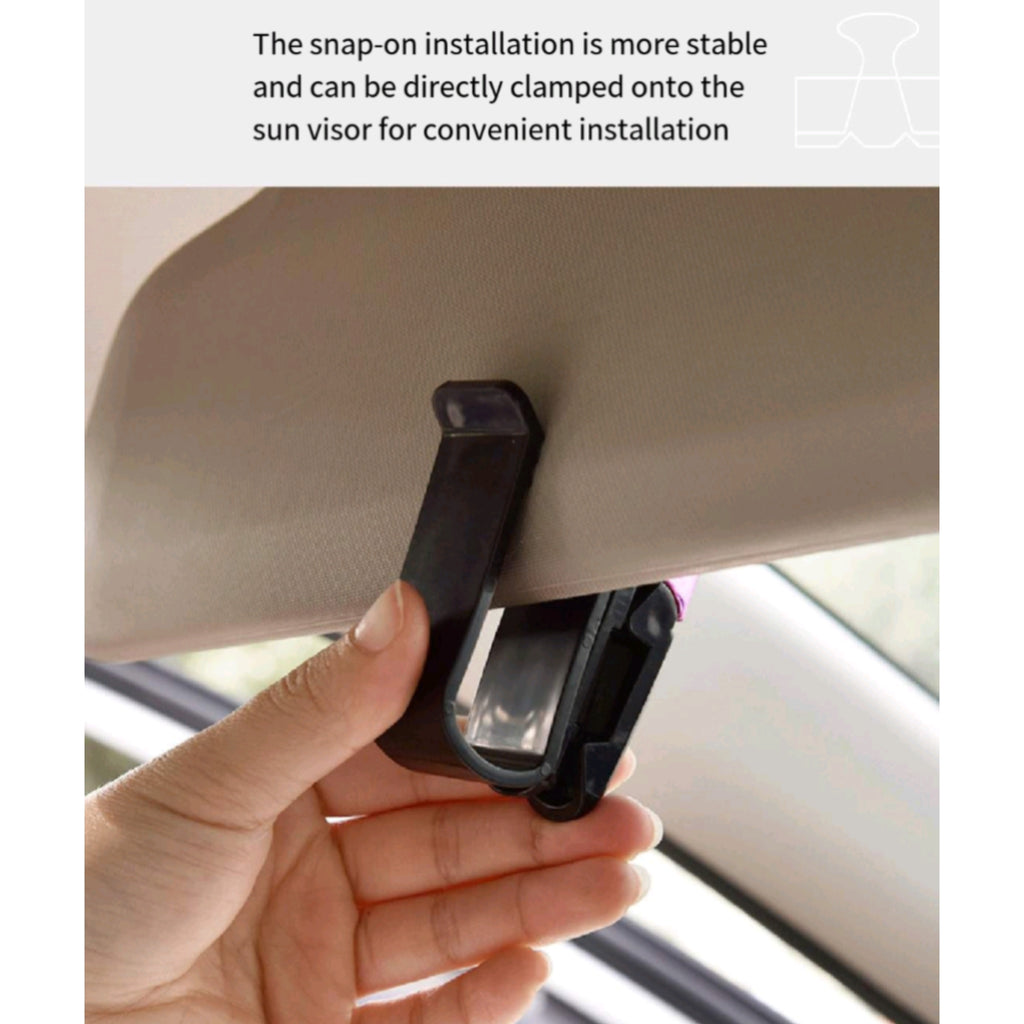 Car Mounted Sun Visor Glasses Clip