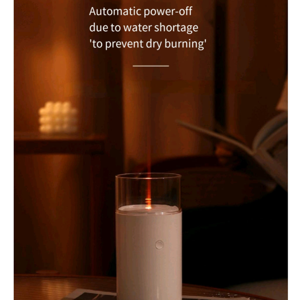 NoFlame Diffuser Flicker Car USB Oil Humidifier