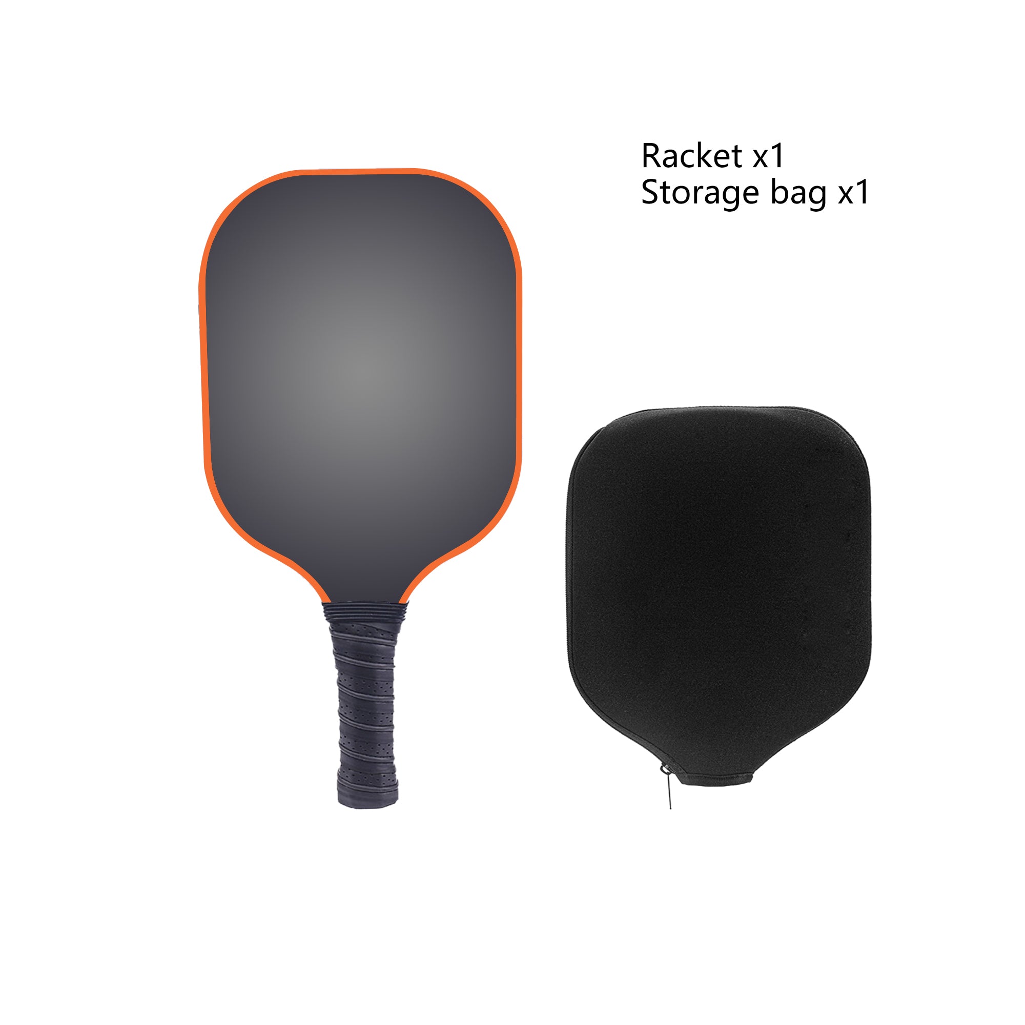 Pickleball Paddle Fiberglass Surface With Bag For Beginners