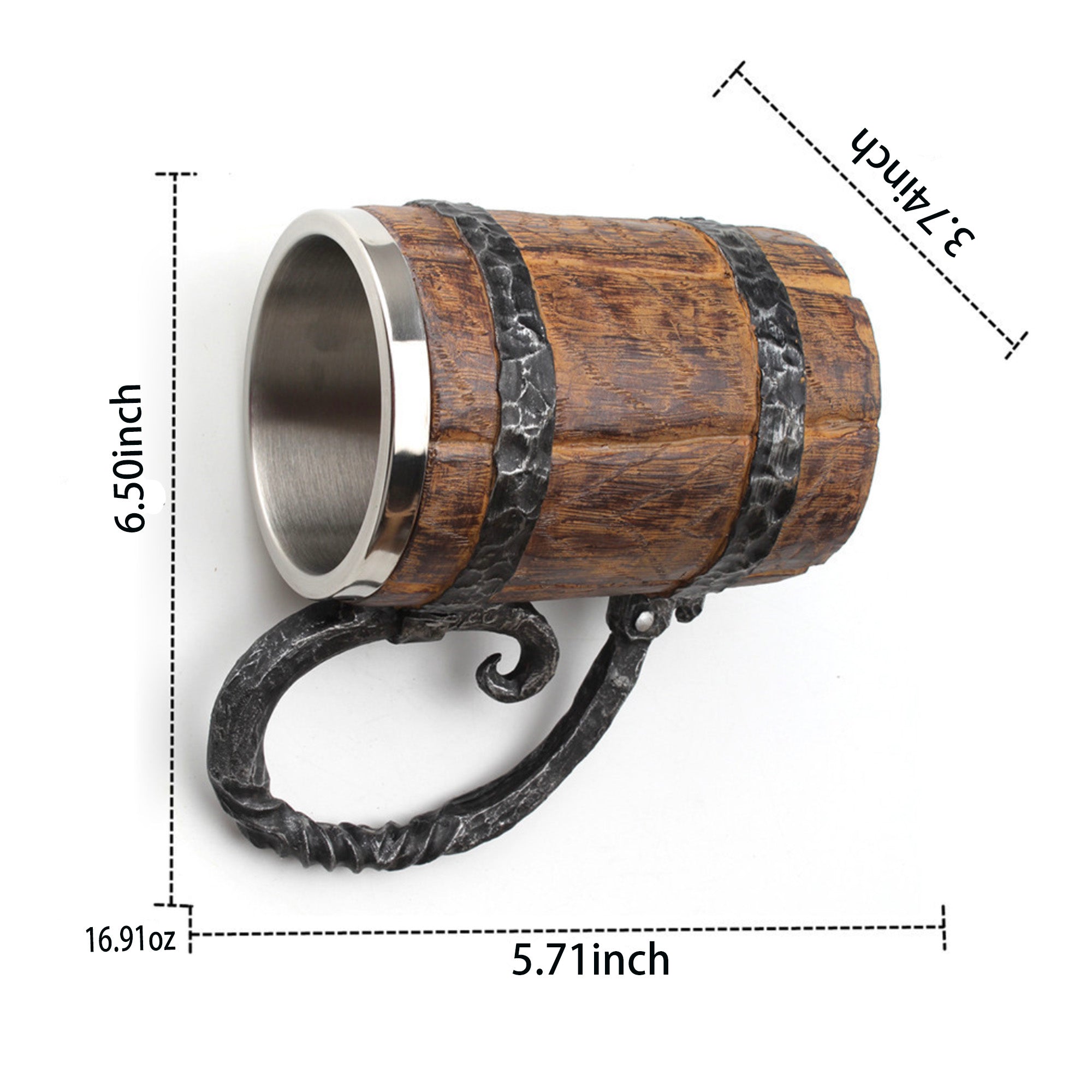 Double-Wall Beer Mug