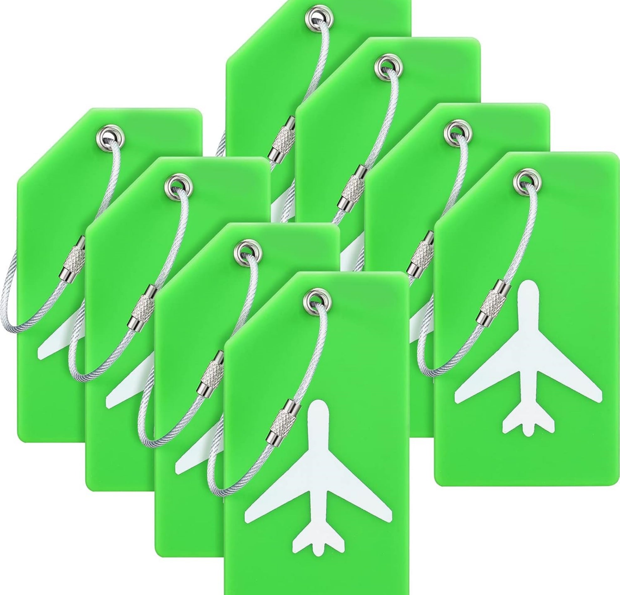 Silicone Suitcase Tags Luggage Travel Labels Name Id Card