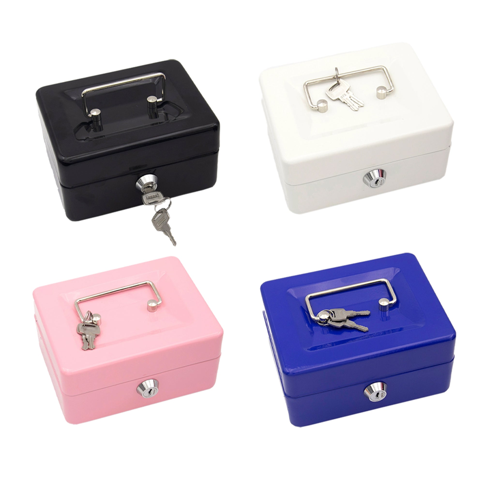 Medium Cash Box with Money Tray
