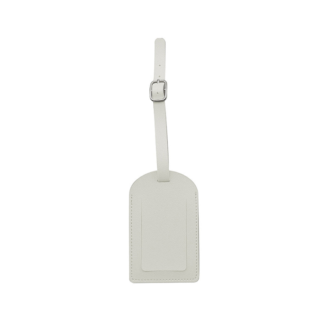PU Leather Signature Paper Luggage Tag