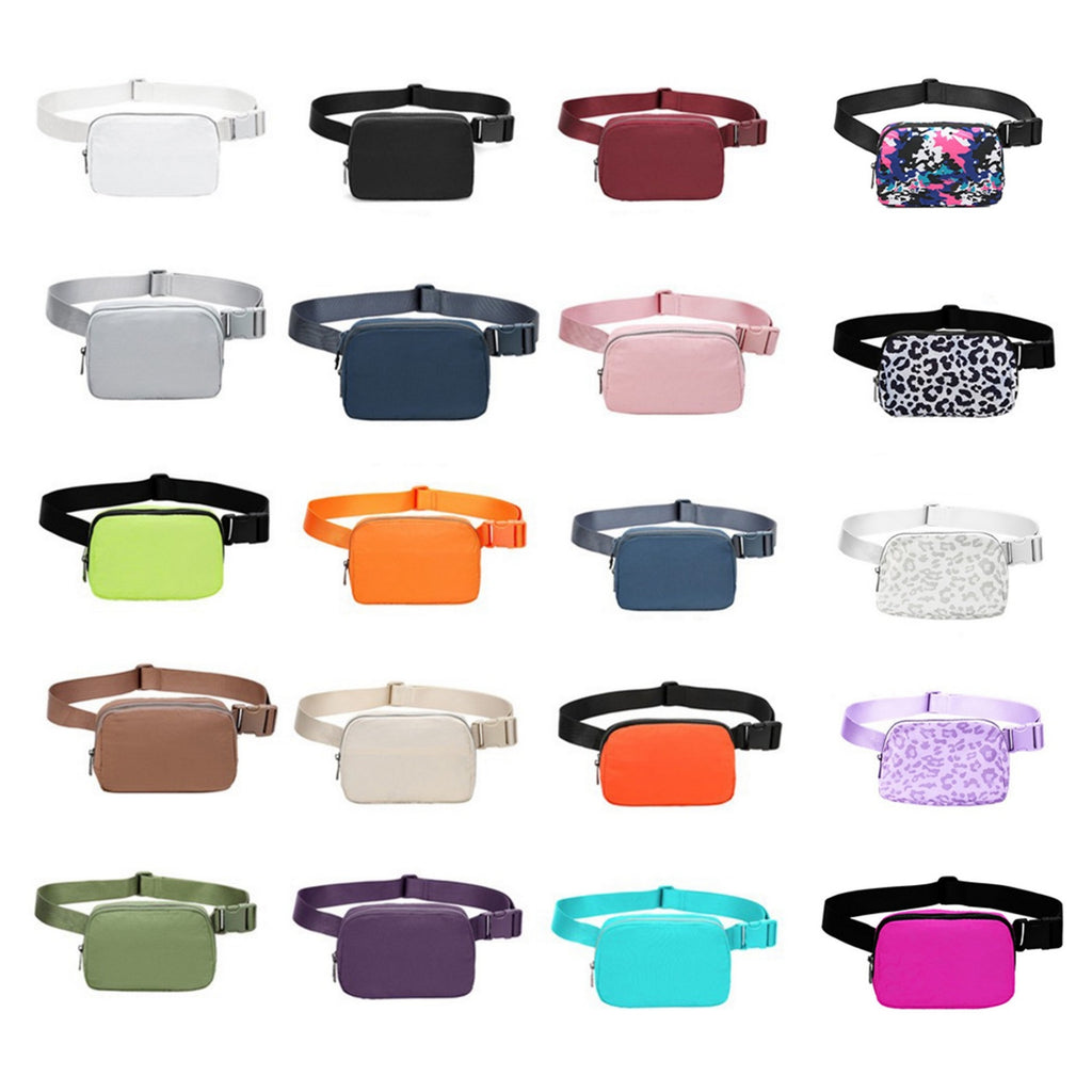 Stylish Waterproof Waist Bag Crossbody Bag
