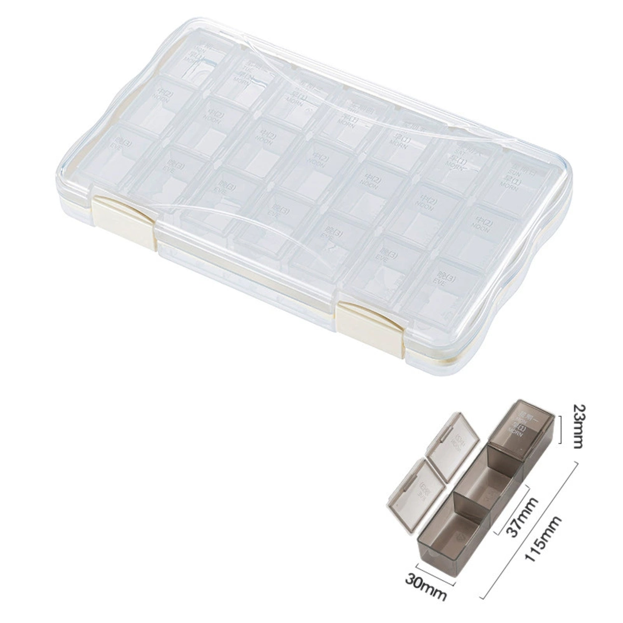 Monthly Pill Organizer 28 Day Case