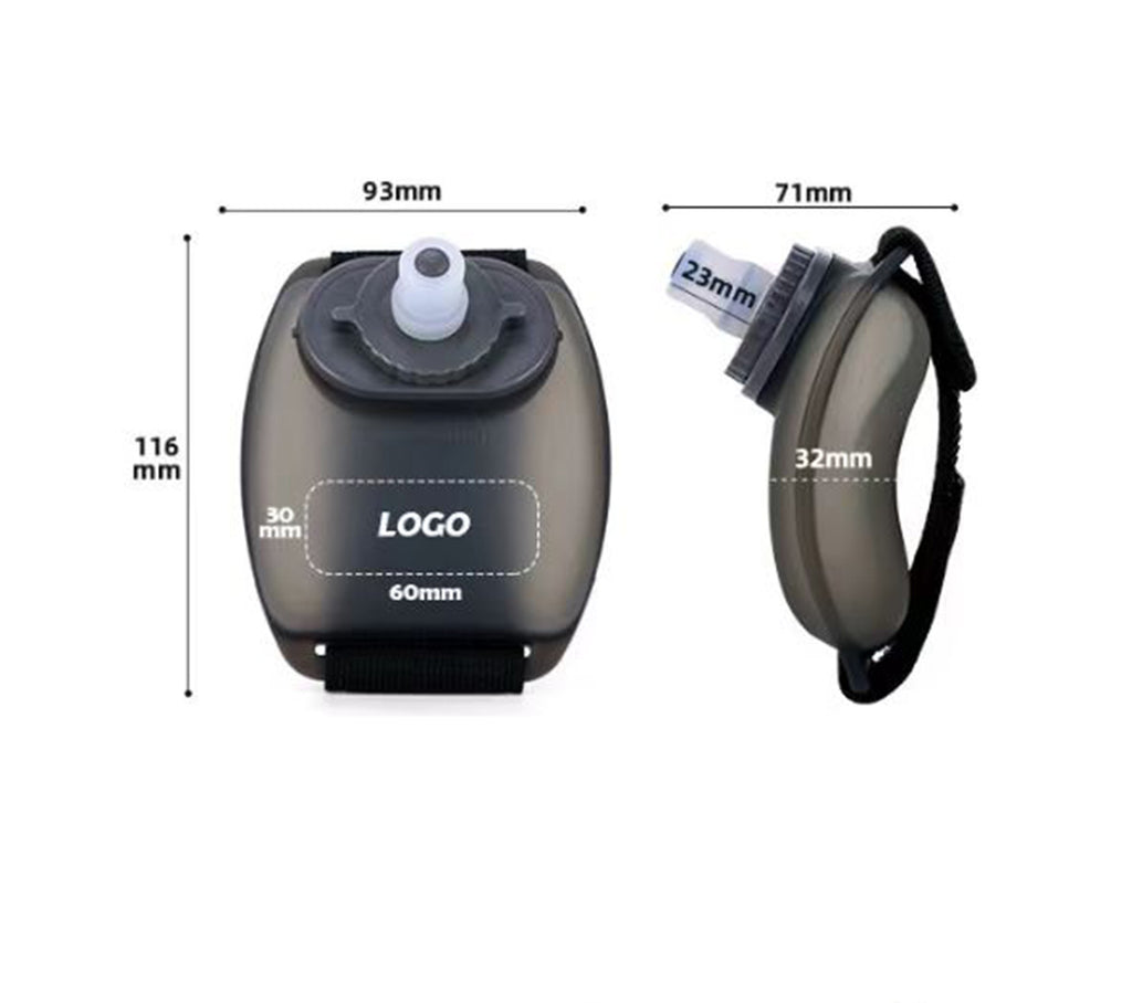 7 Oz Outdoor Wrist Water Bottle