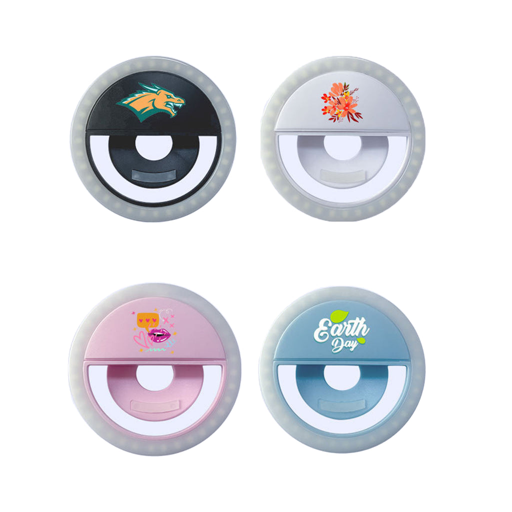 Portable Clip-On Selfie Fill Light With 40 Led