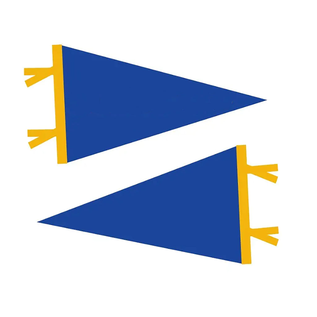 Customized Advertising Felt Fabric Pennant Flag