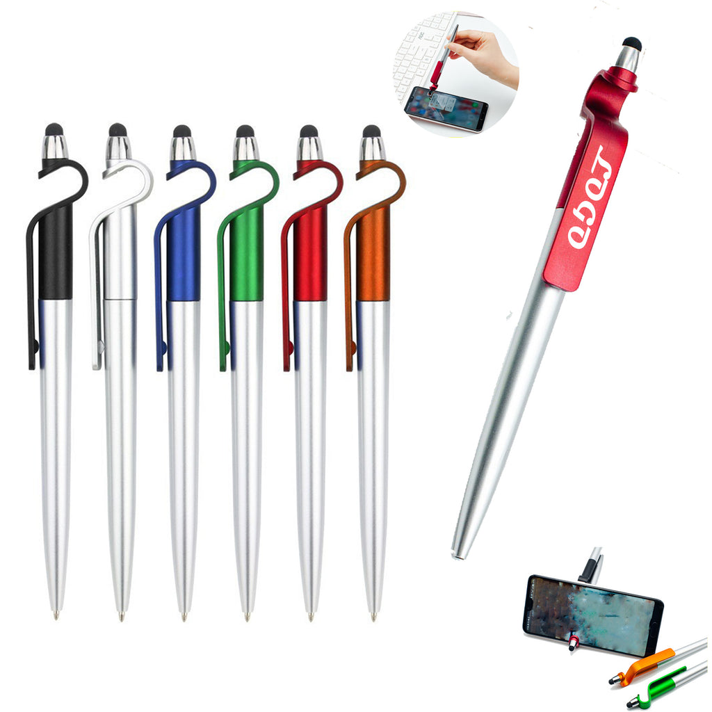 Stylus Ballpoint Pen With Phone Holder