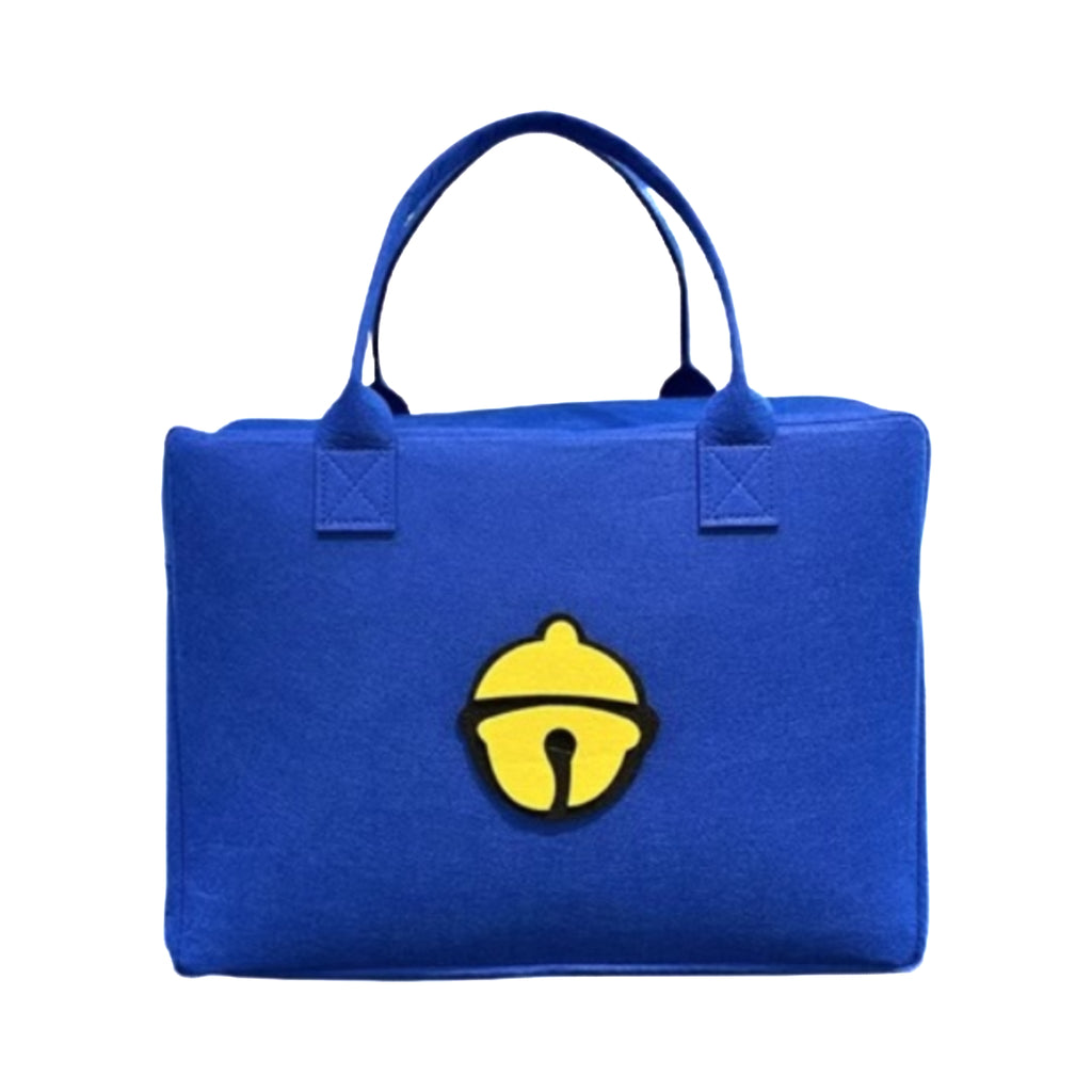 Large Capacity Felt Cartoon Travel Organizer Tote Bag