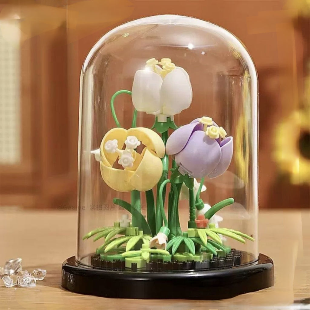 Eternal Bloom Diy Flower - Decorative Puzzle Toy For Girls
