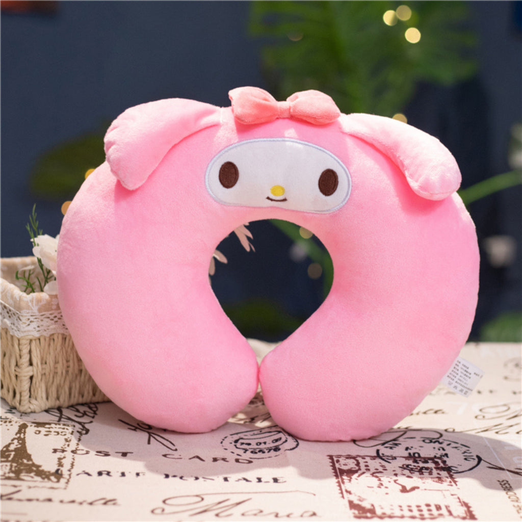 Sanrio Kuromi Neck Pillow Memory Foam Travel Office