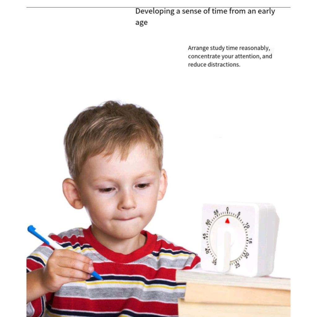 60Min Mechanical Multi - Scene Timer For ADHD Focus