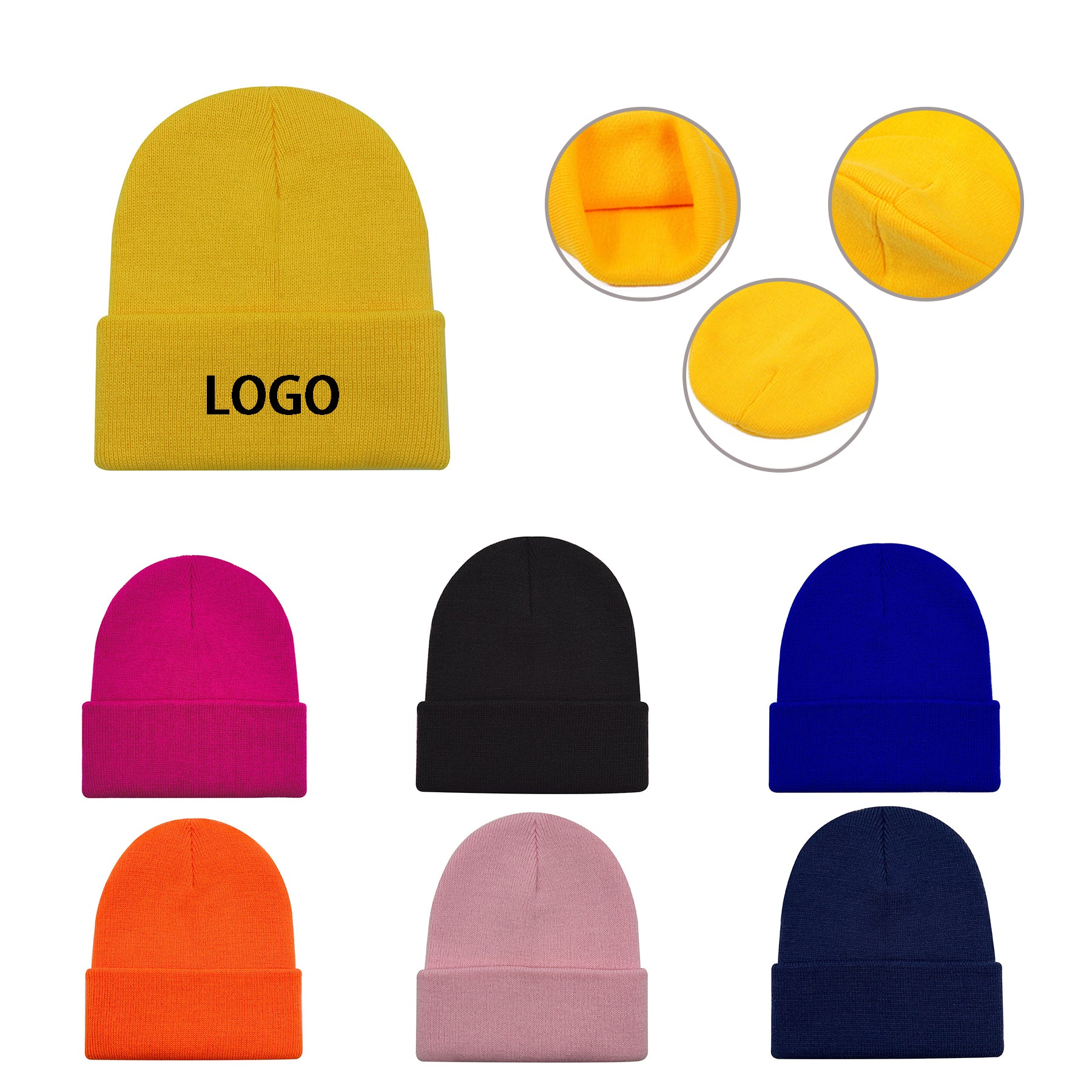 Winter Warm Knitted Beanie Hat