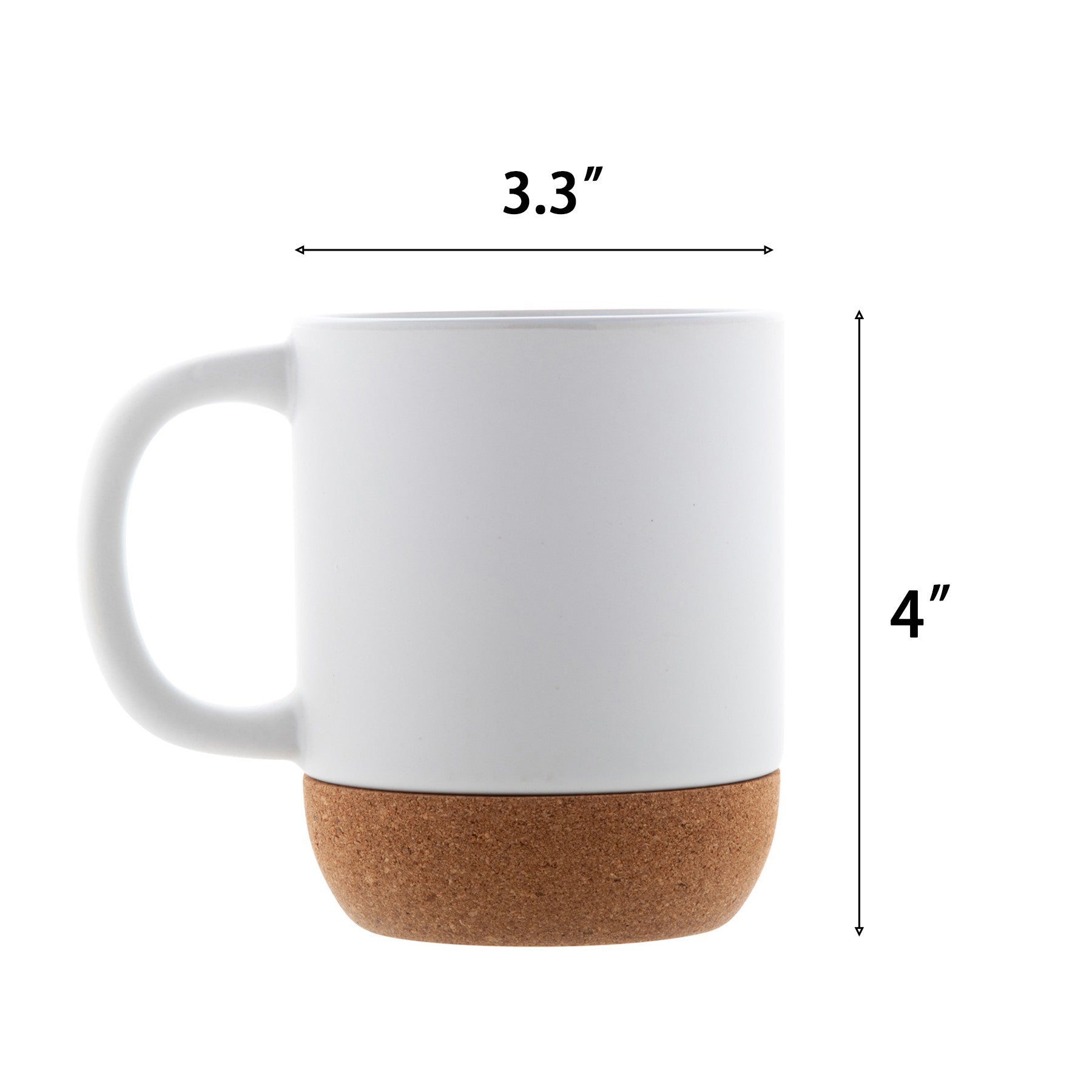 12 Oz Travel Matte Black Coffee Cup Ceramic Mug