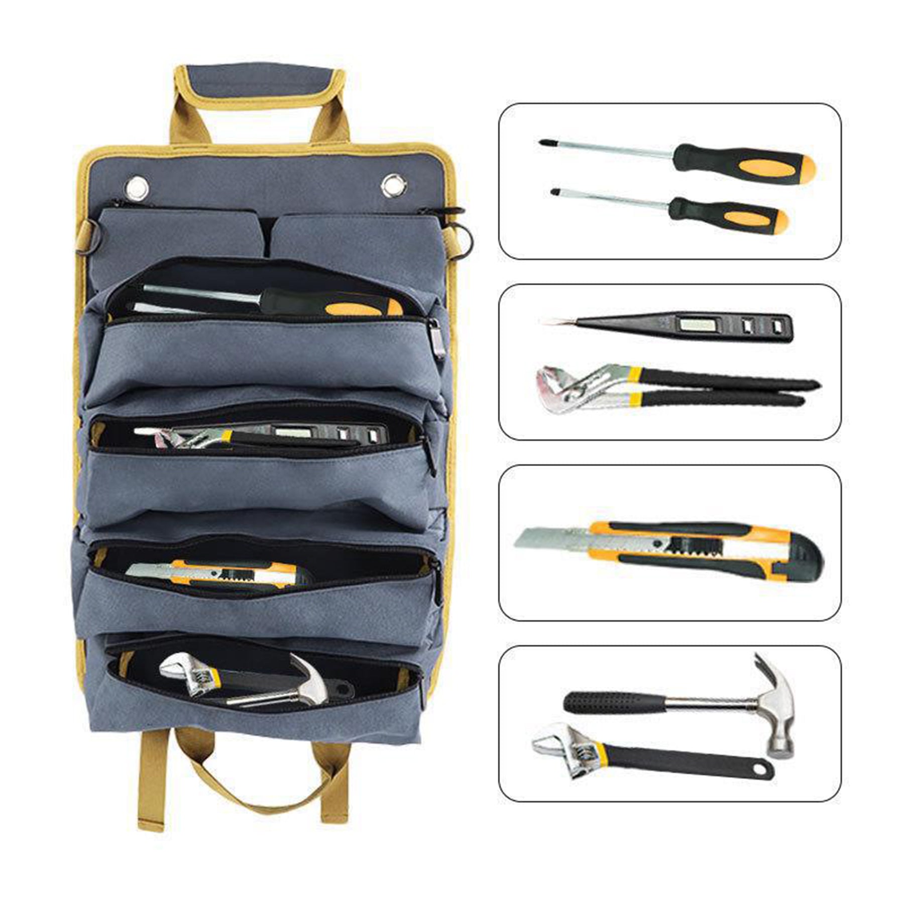 Roll-Up Oxford Cloth Electrician Bag