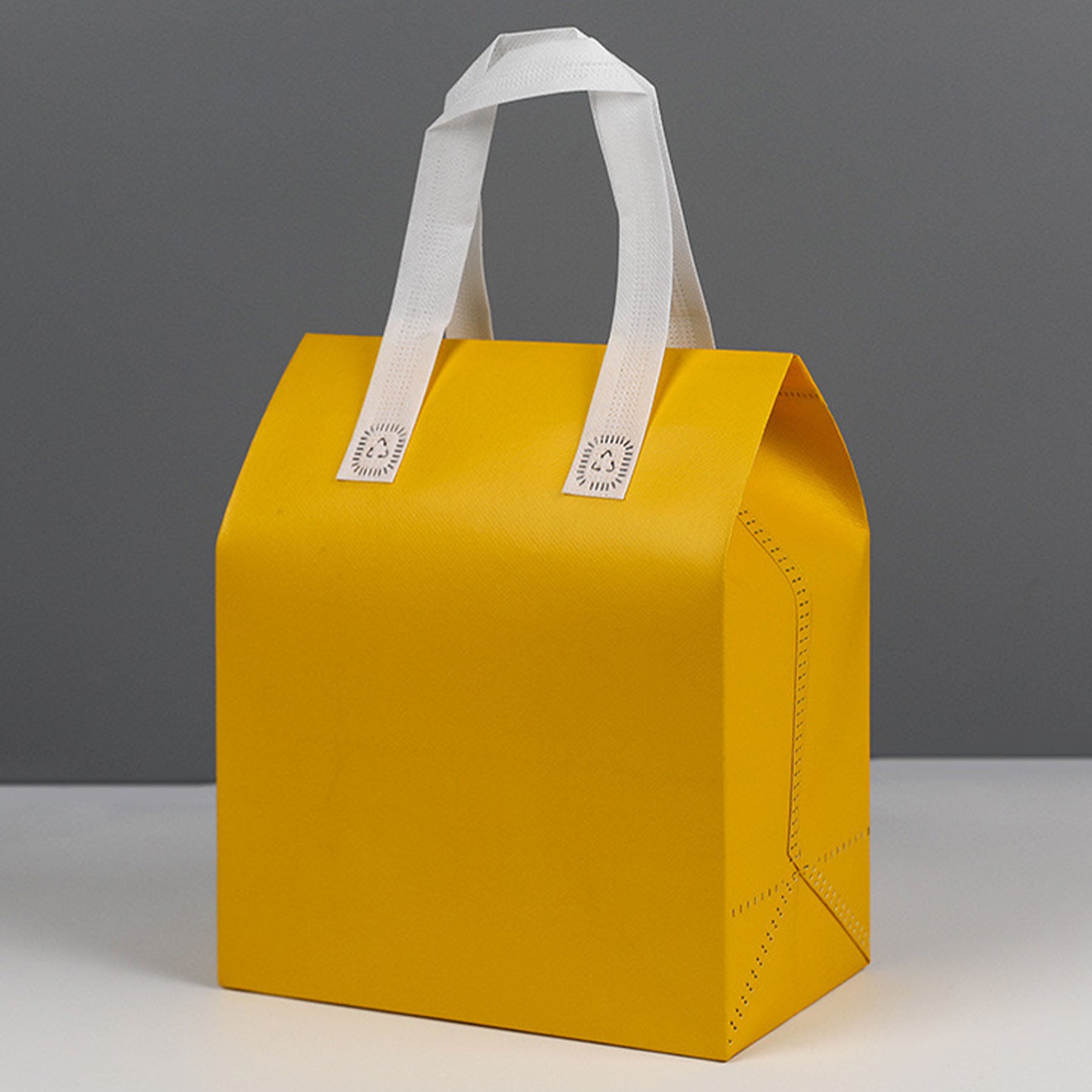 Premium Kraft-Colored Insulated Delivery Bag