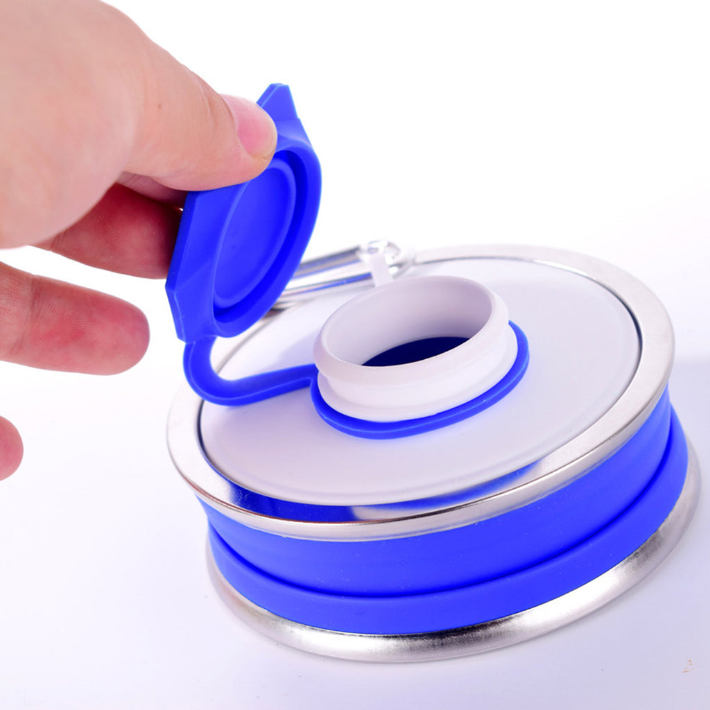 22Oz Collapsible Camping Cup With Carabiner