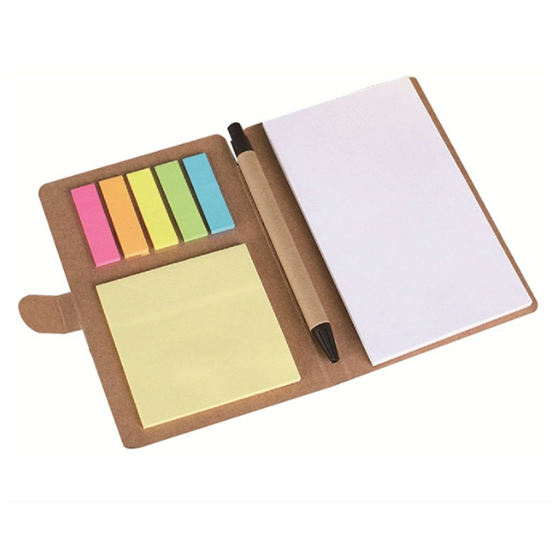 Kraft Paper Notepad Sketchbook With Pen