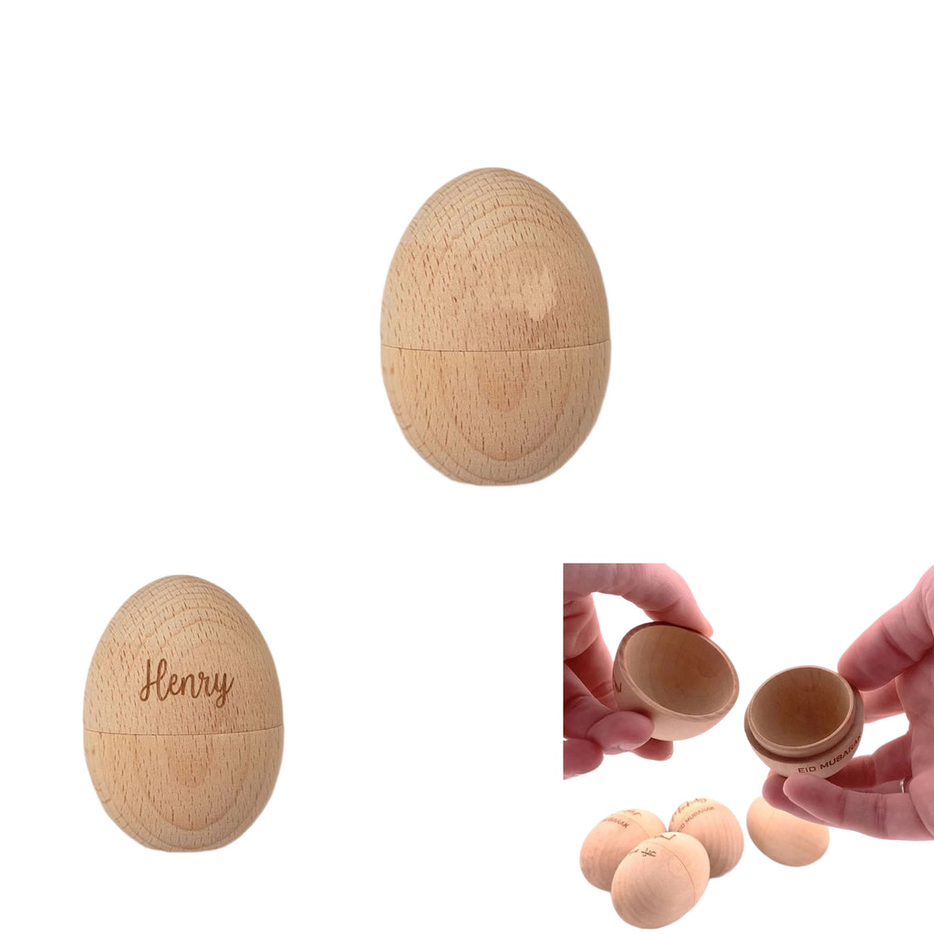 Wooden Easter Eggs