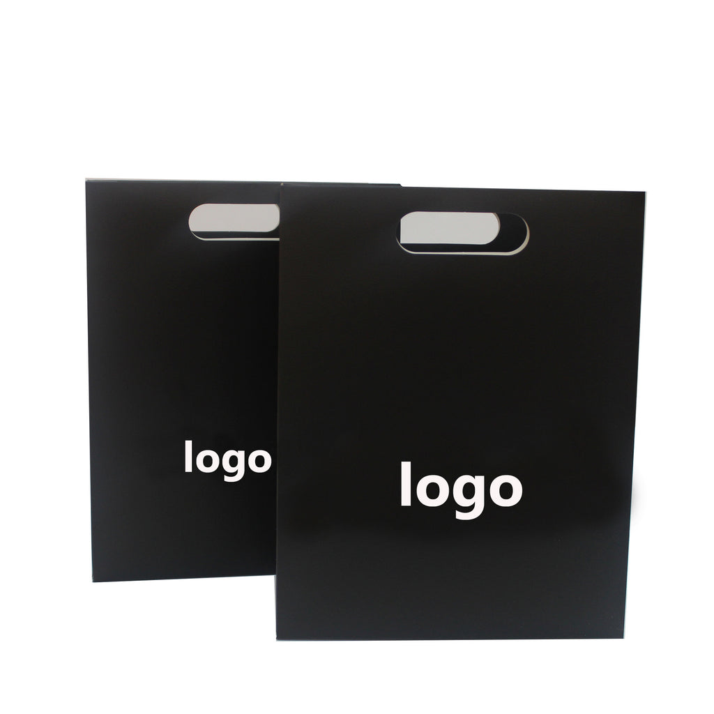 Small Solid Color White Card Tote Bag