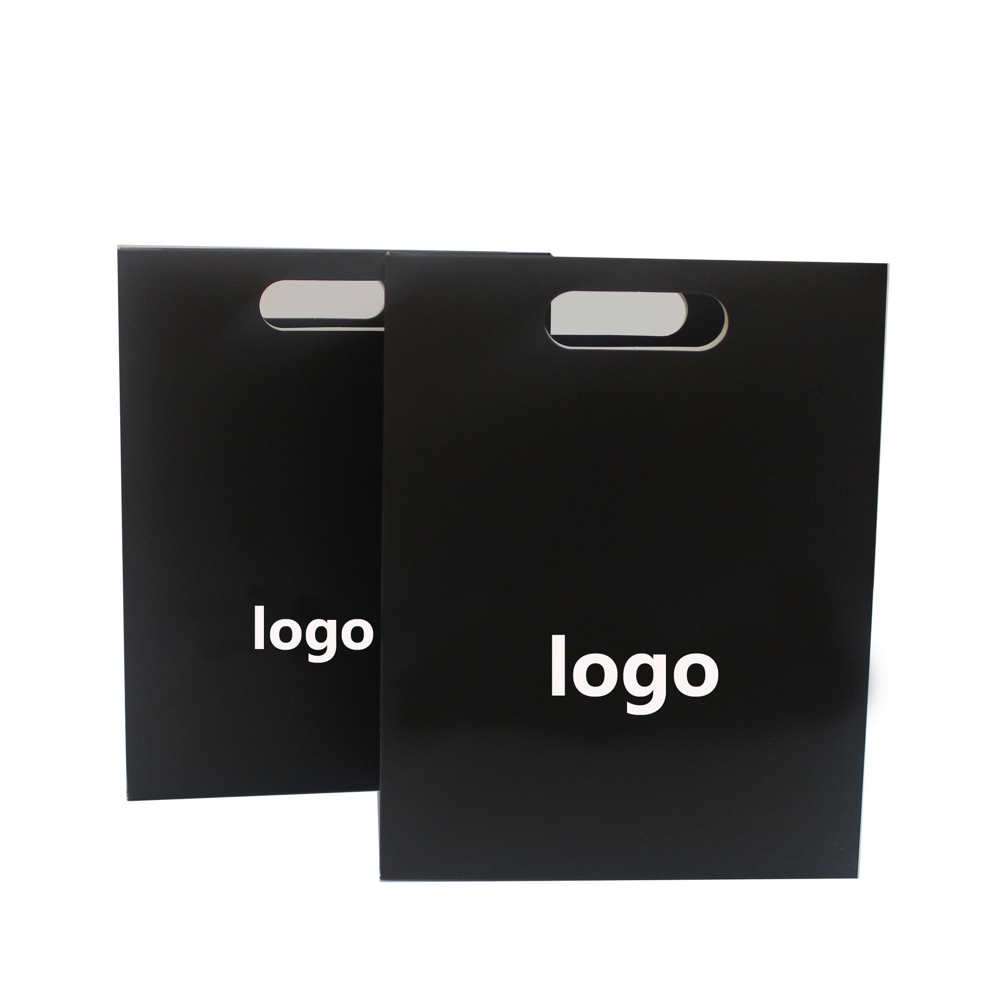 Small Solid Color White Card Tote Bag